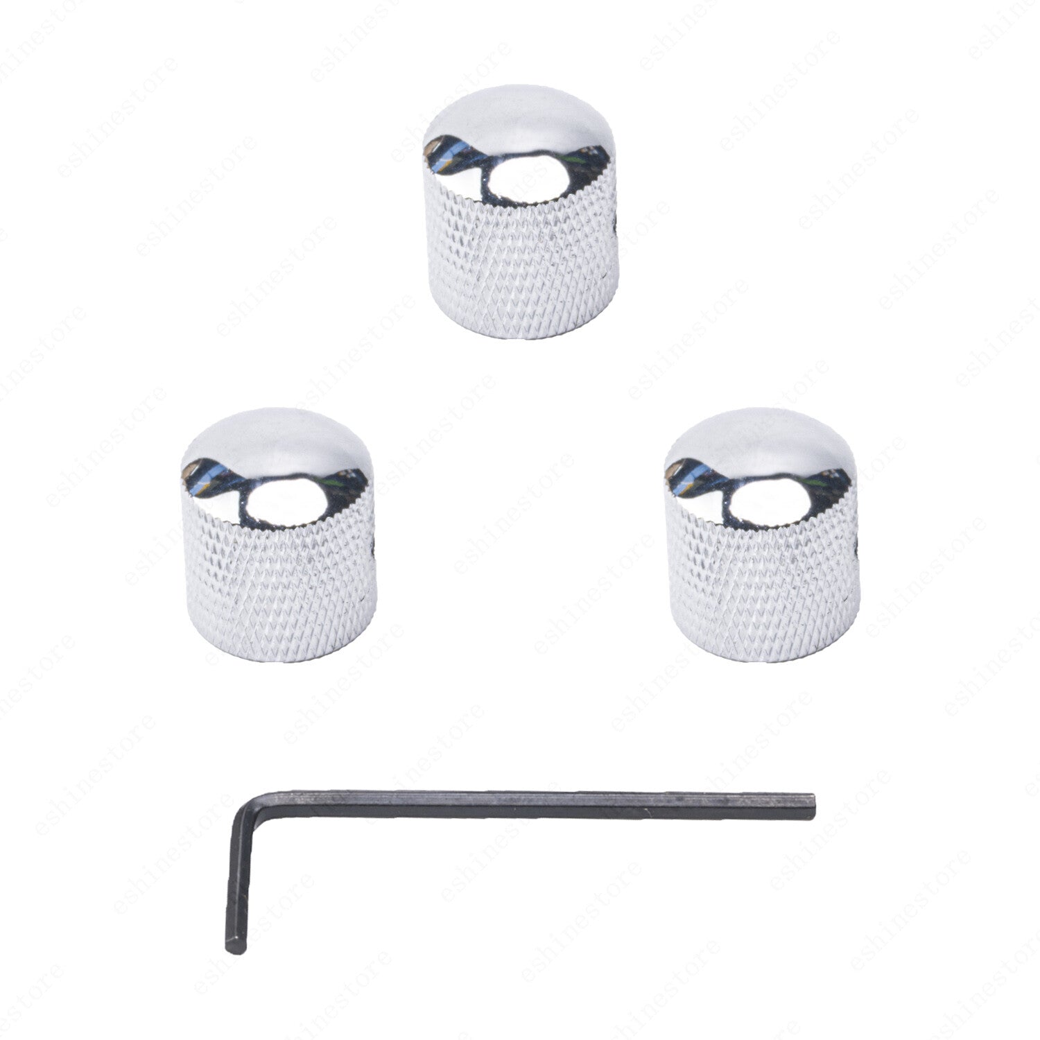 1/2/3/4 Pcs Guitar Volume Tone Control Knobs 18/24 Spline Metal For Strat LP SG
