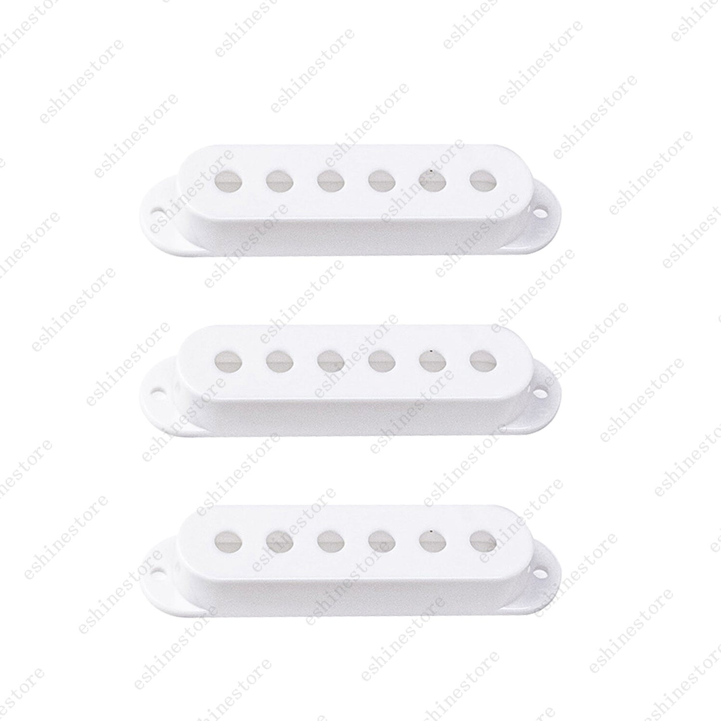 1/2/3Pcs Plastic SSS Single Coil Pickup Covers For Fender SQ Strat multiColors