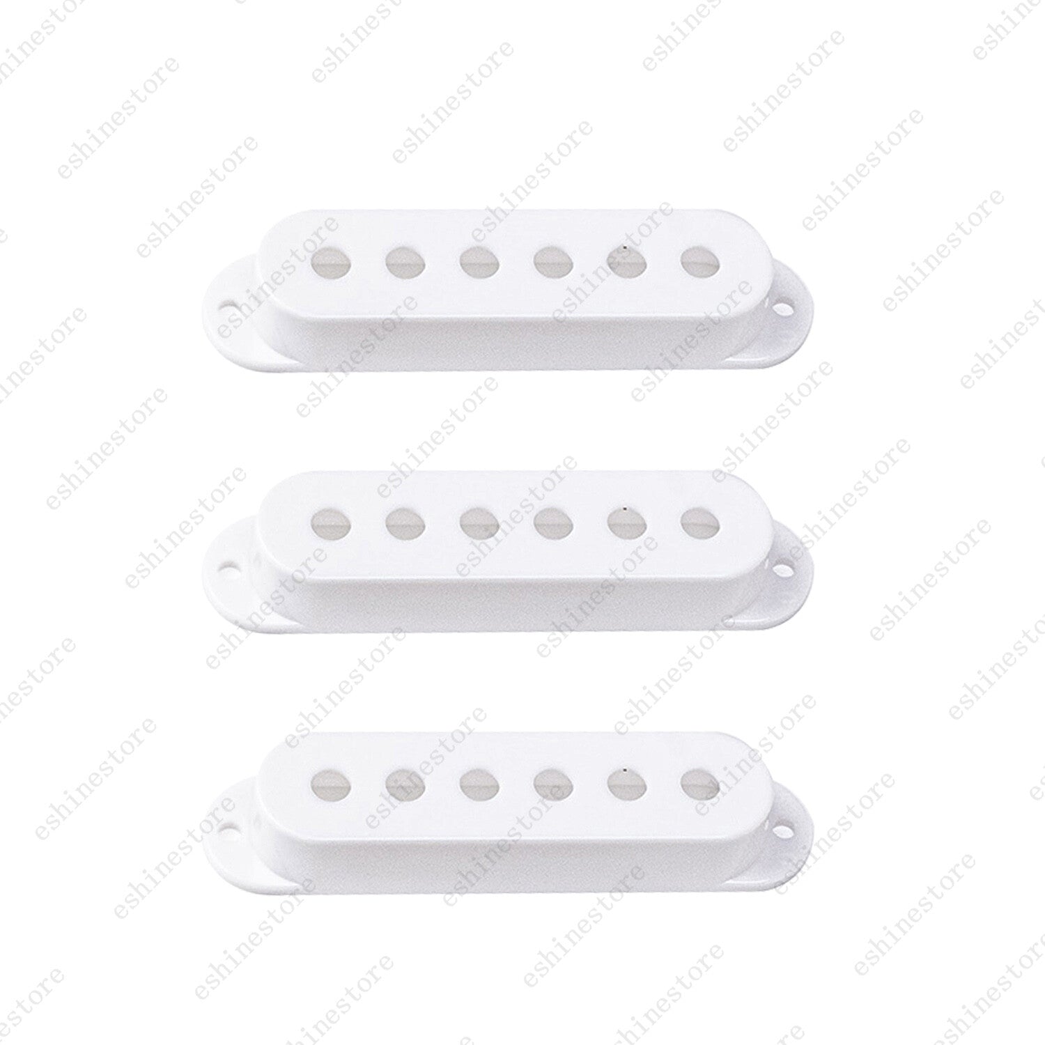 1/2/3Pcs Plastic SSS Single Coil Pickup Covers For Fender SQ Strat multiColors