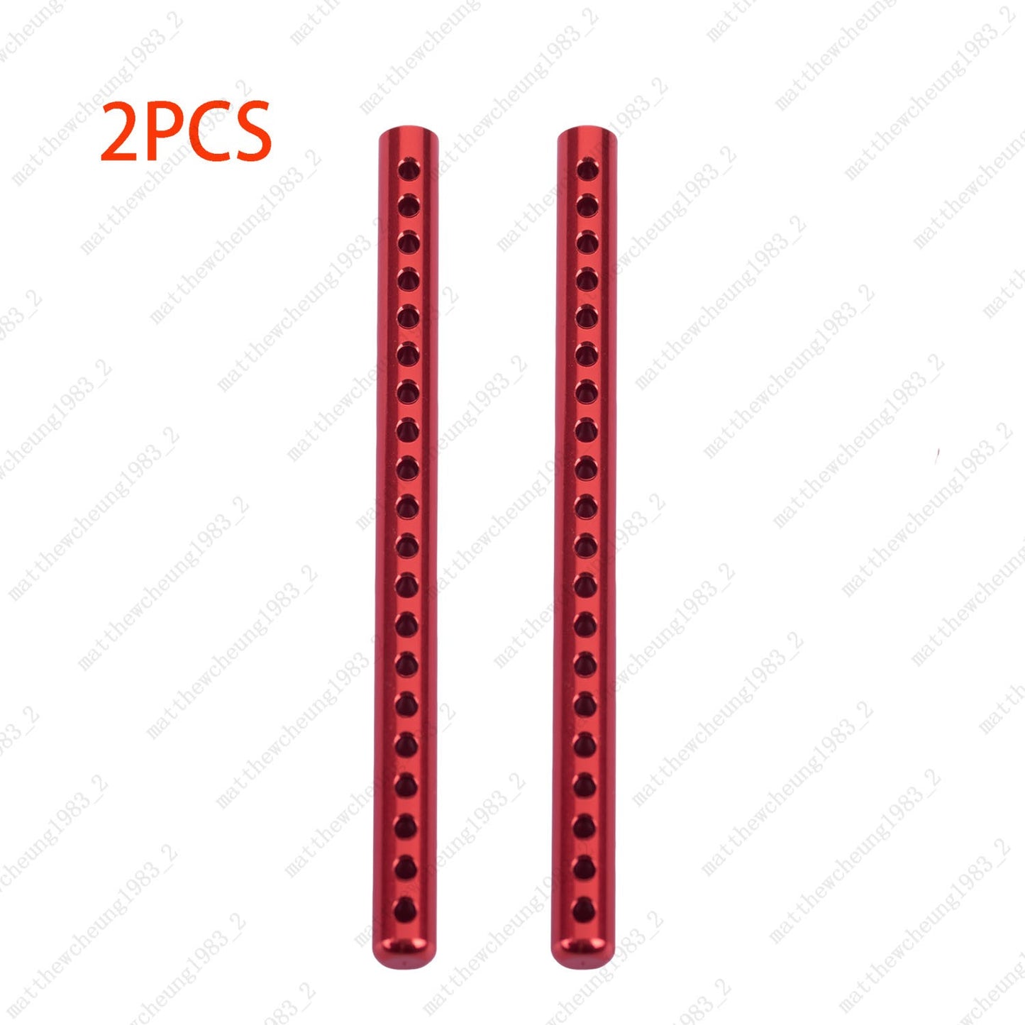 1/10 Red Upgrade Aluminum Body Post Kit for  TT02 - Easy Install + Full Parts