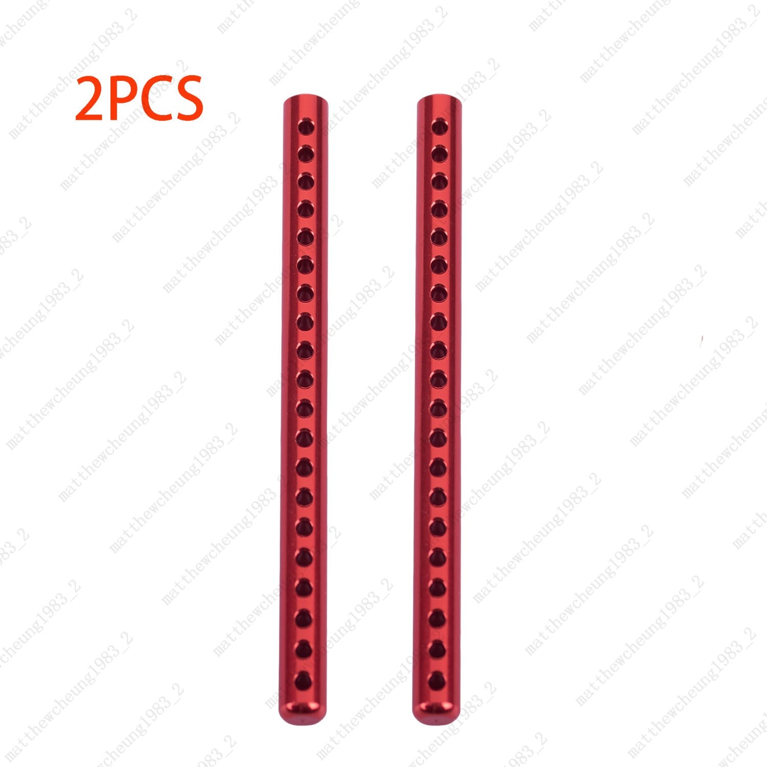 1/10 Red Upgrade Aluminum Body Post Kit for  TT02 - Easy Install + Full Parts