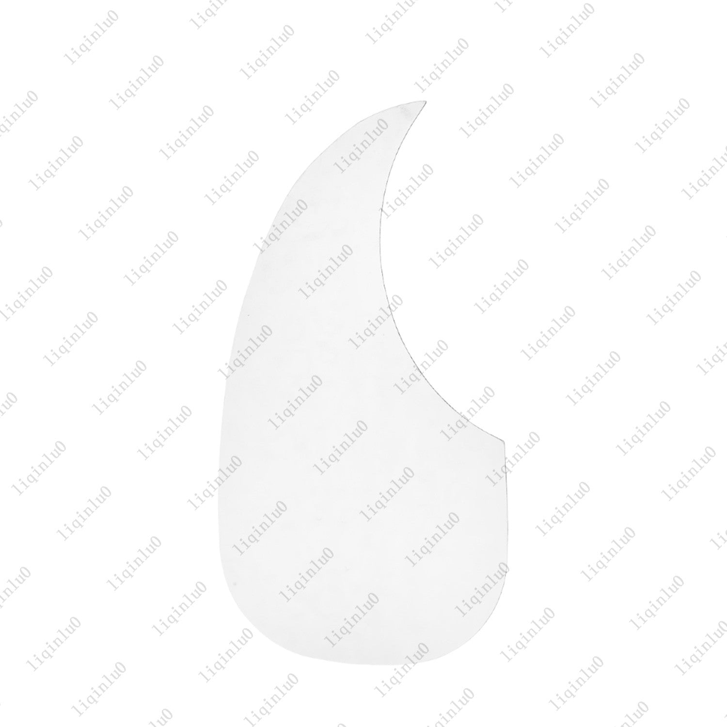 Acoustic Guitar Pickguard Fit 40/41 Inch Self Adhesive Left Handed - Transparent