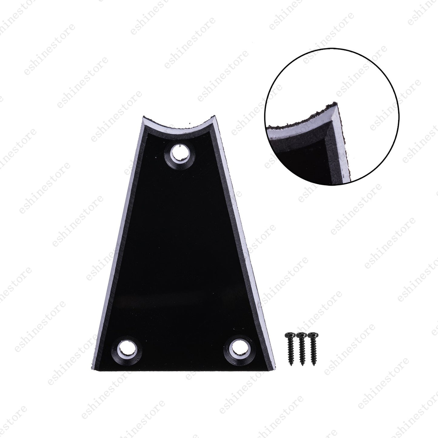 Plastic Guitar Rod Cover Plate 3 Ply 3 Holes Multicolor For Electric Guitar Bass