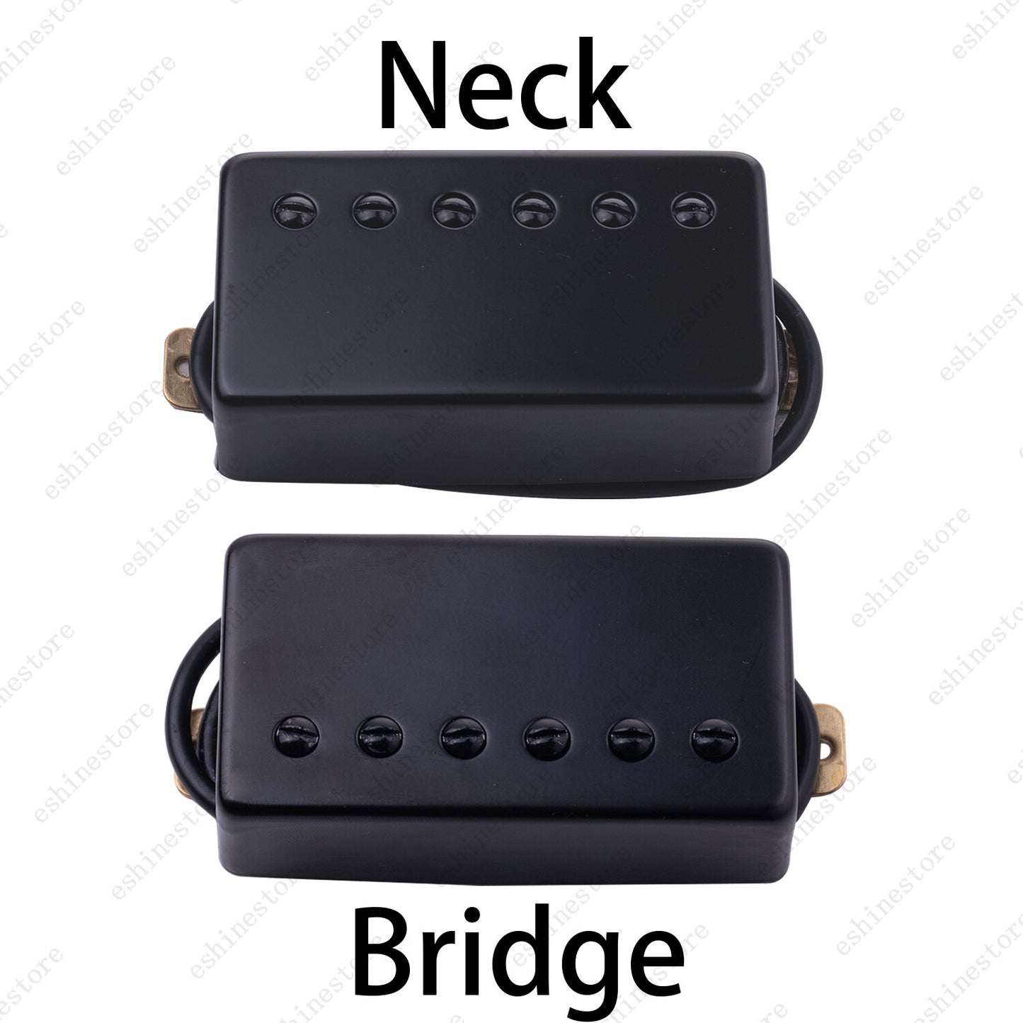 Guitar Humbucker Pickup Ceramic Magnet Neck OR Bridge Set for LP in 3Color
