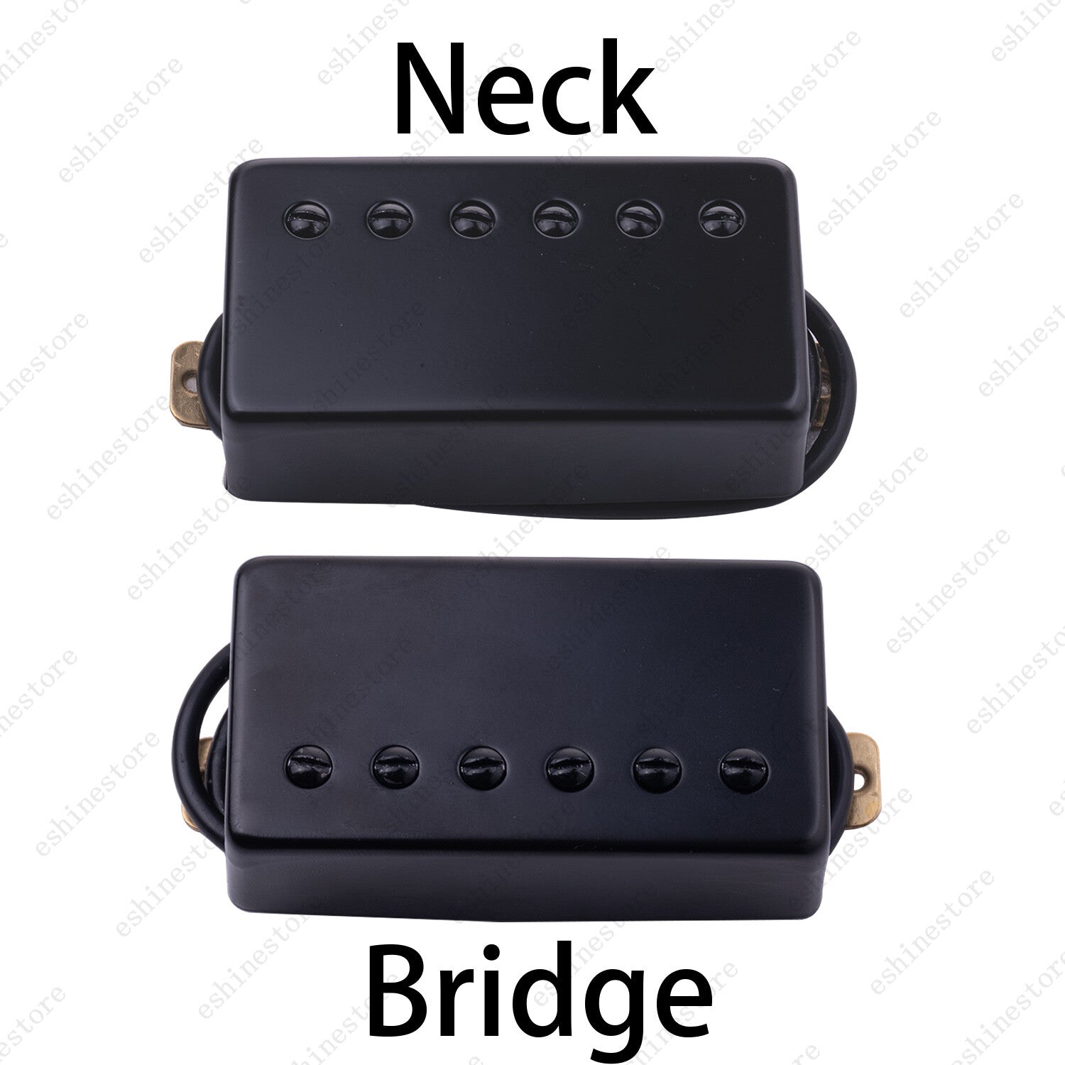 Guitar Humbucker Pickup Ceramic Magnet Neck OR Bridge Set for LP in 3Color