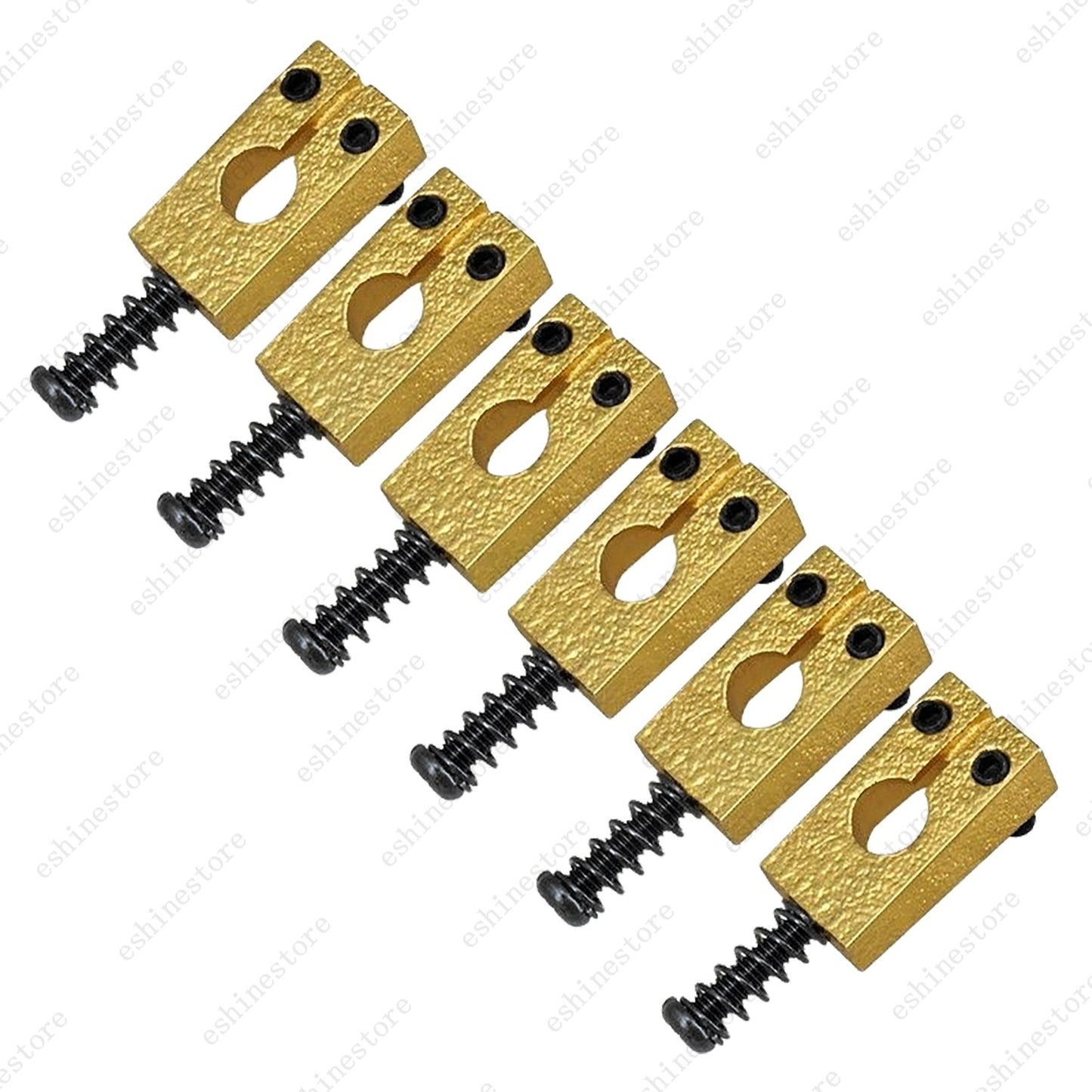 10.5mm Brass Tremolo Bridge Saddles Replacement for PRS SE S2 CE Style Guitar