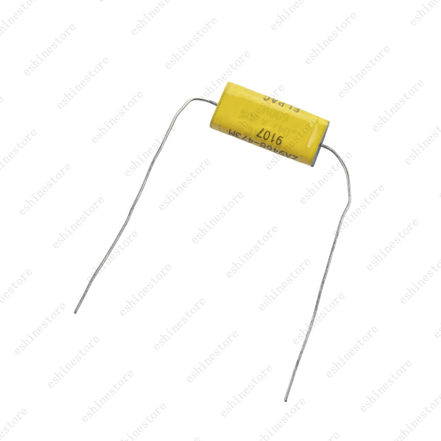 Packs of 2 0.047uF 600V Yellow Film Tone Capacitor For Electric Guitar/AMP