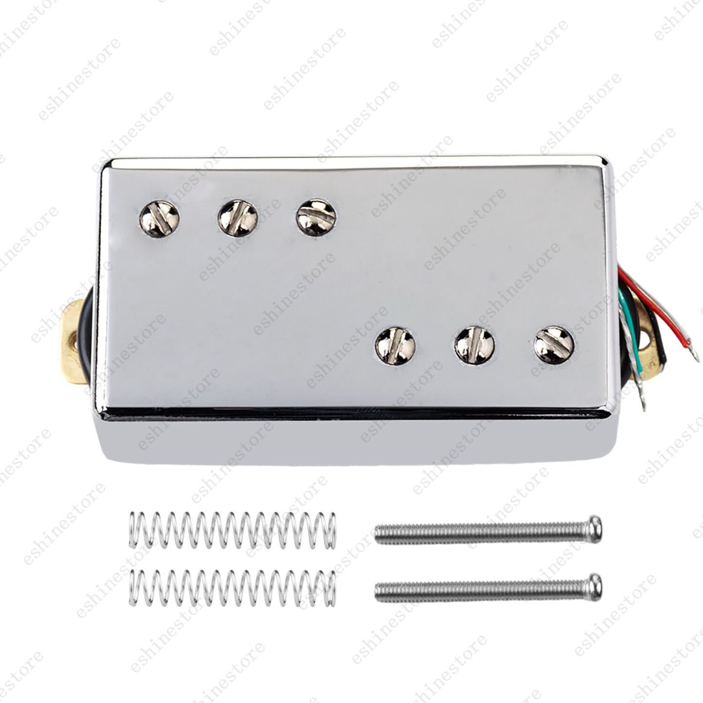 Wide Range Style Ceramic Humbucker Pkckup Neck Bridge 4 Wire For Tele 72