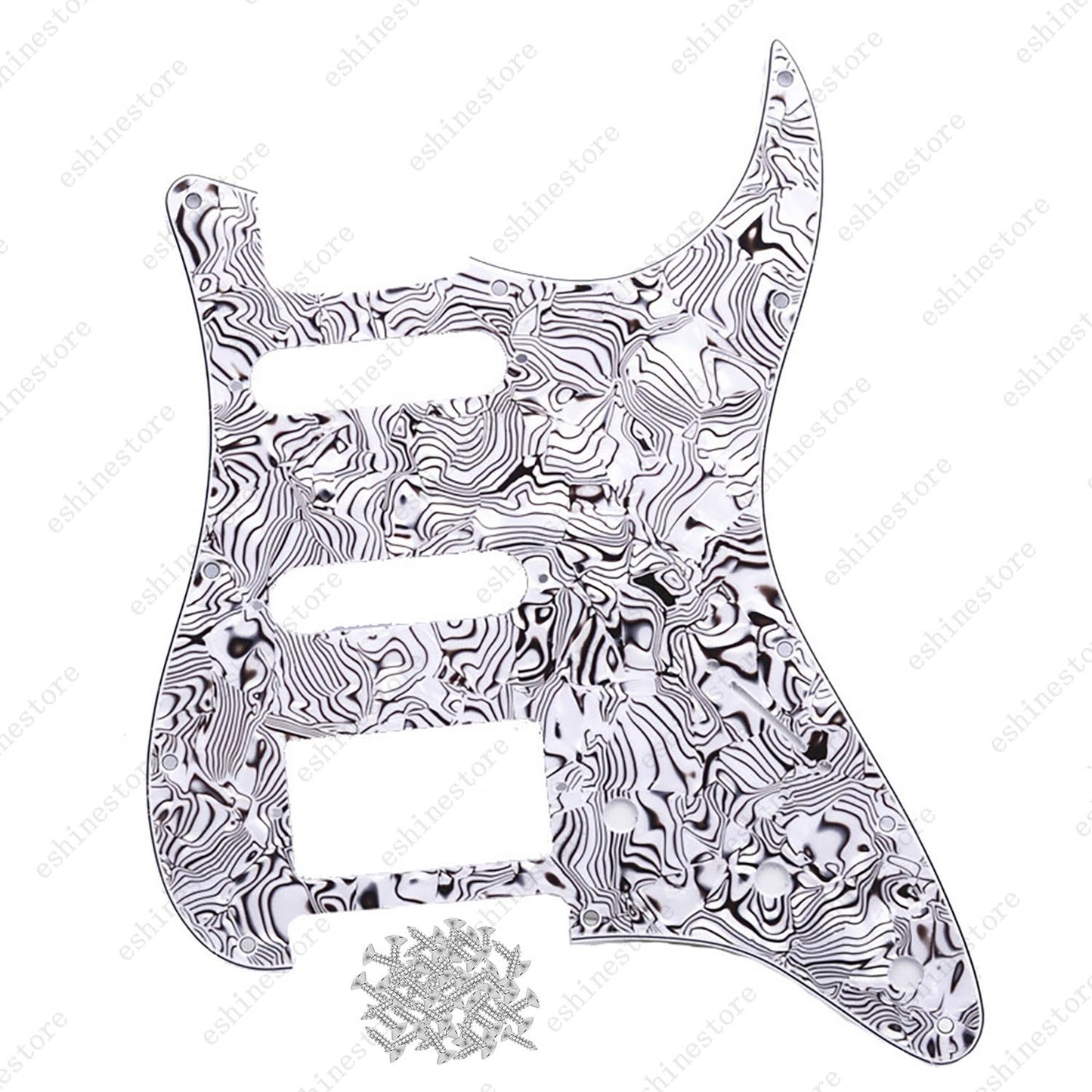 11 Holes SSH Strat Style Pickguard For Stratocaster Various Colors US Ship