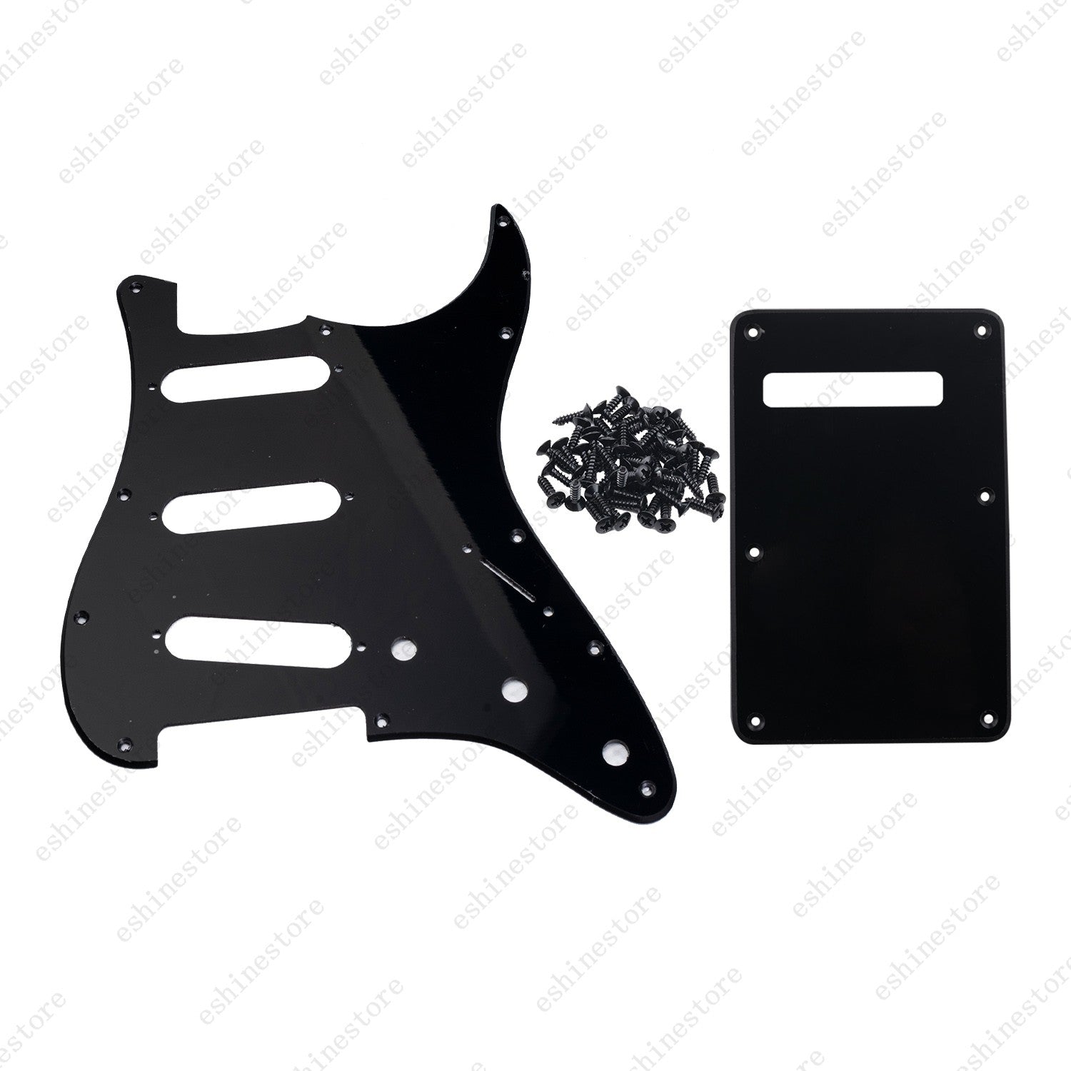 Guitar SSS 3Ply Pickguard&Back Plate for USA MIM Standard Fender ST Multicolors