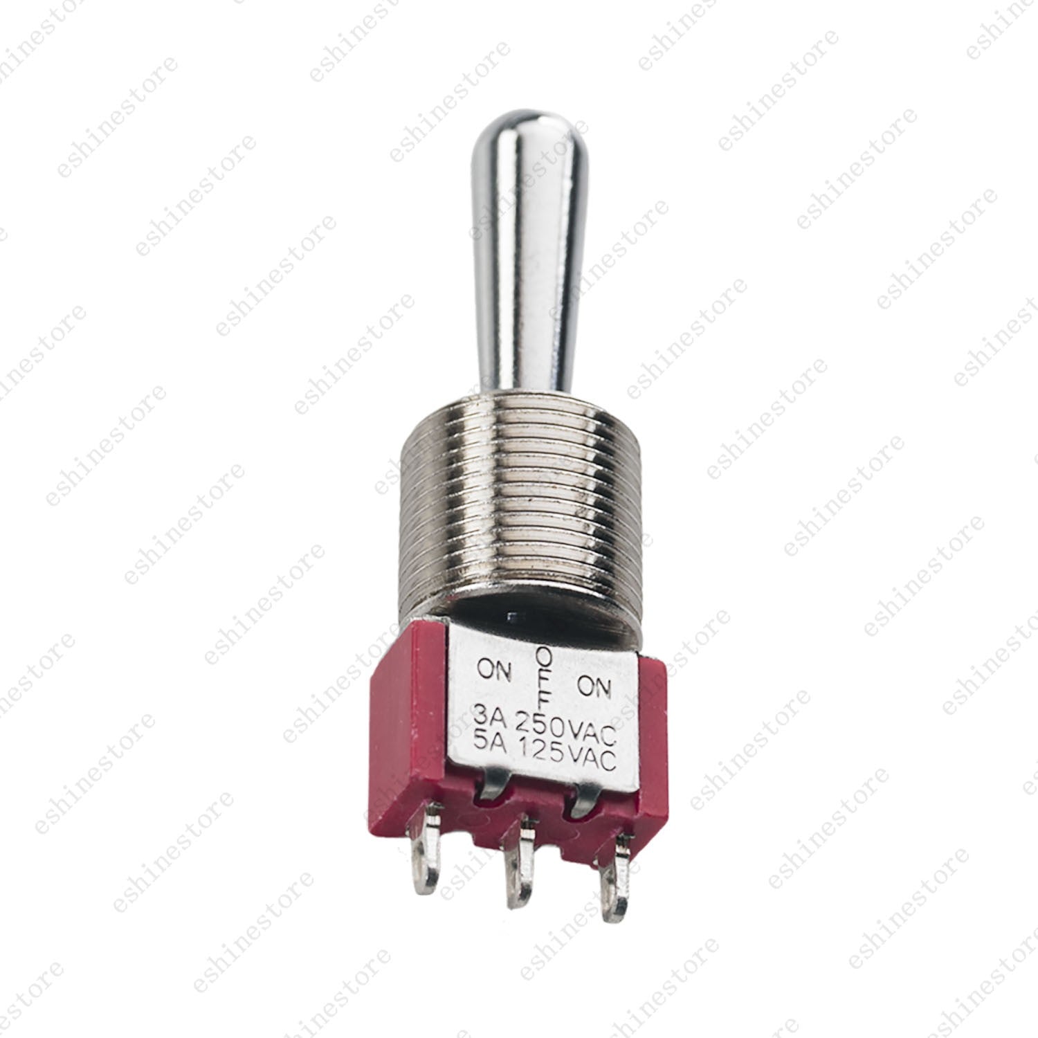 1/3/5pcs Guitar/AMP Long Fat Bat Toggle Switch SPDT 3Pin 3-Way ON OFF ON Sealed