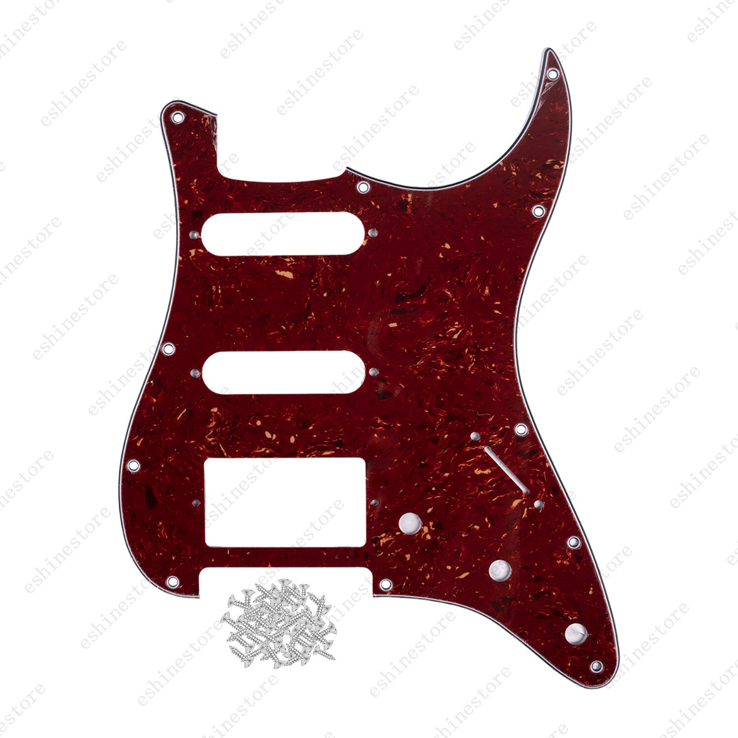 11 Hole SSH Strat Style Pickguard & Screw For USA MIM FENDER Strat Multicolors