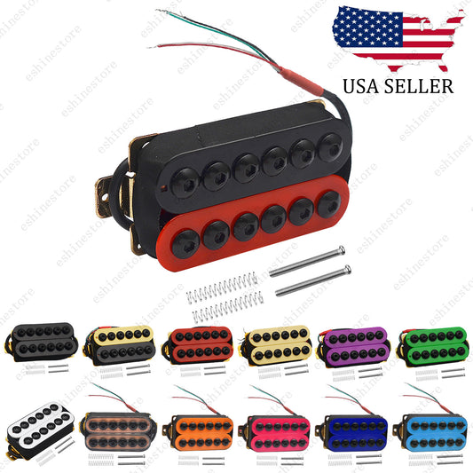 Electric Guitar Pickups Double Dual Coil Humbucker Ceramic Magnet Umbrella-Head