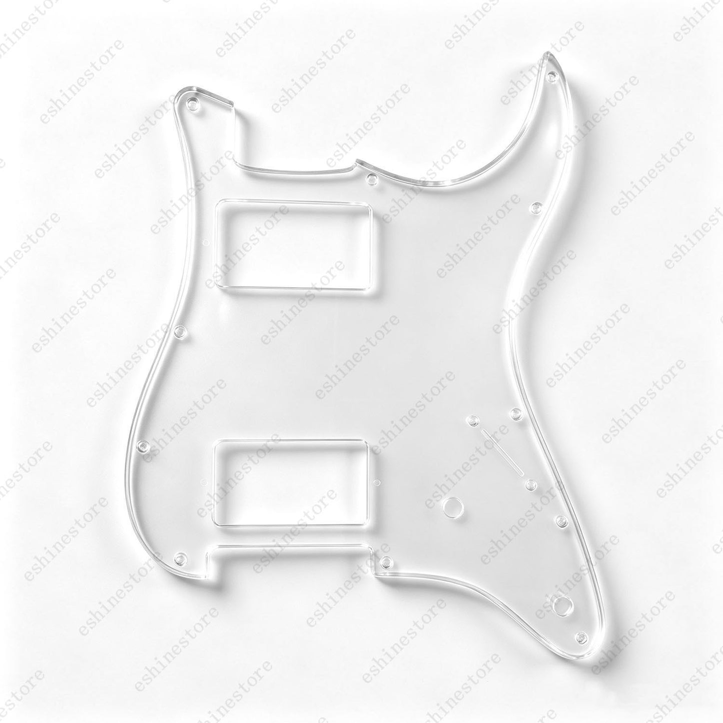 11 Holes HH hunbucker Strat Style Pickguard For Stratocaster Various Colors