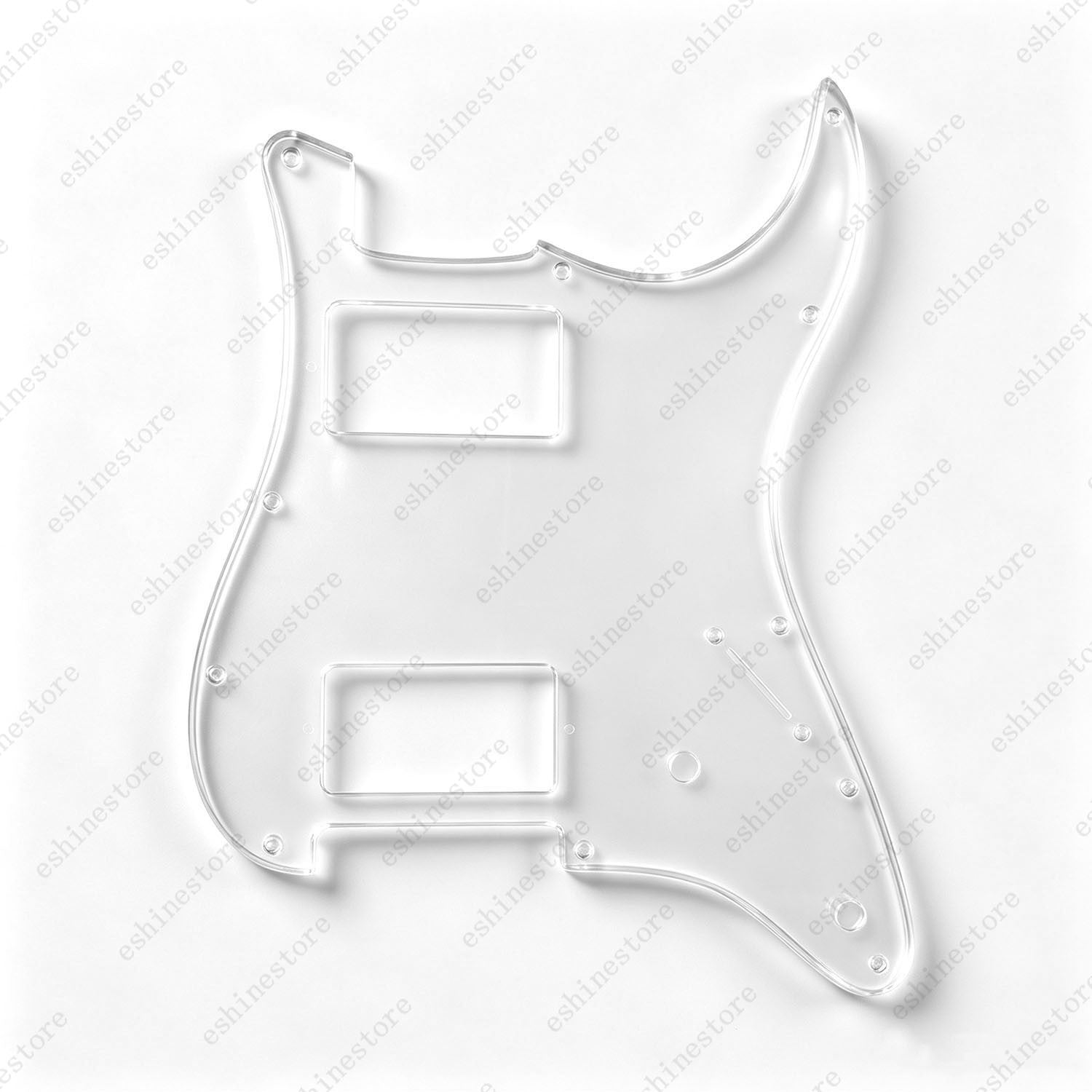 11 Holes HH hunbucker Strat Style Pickguard For Stratocaster Various Colors