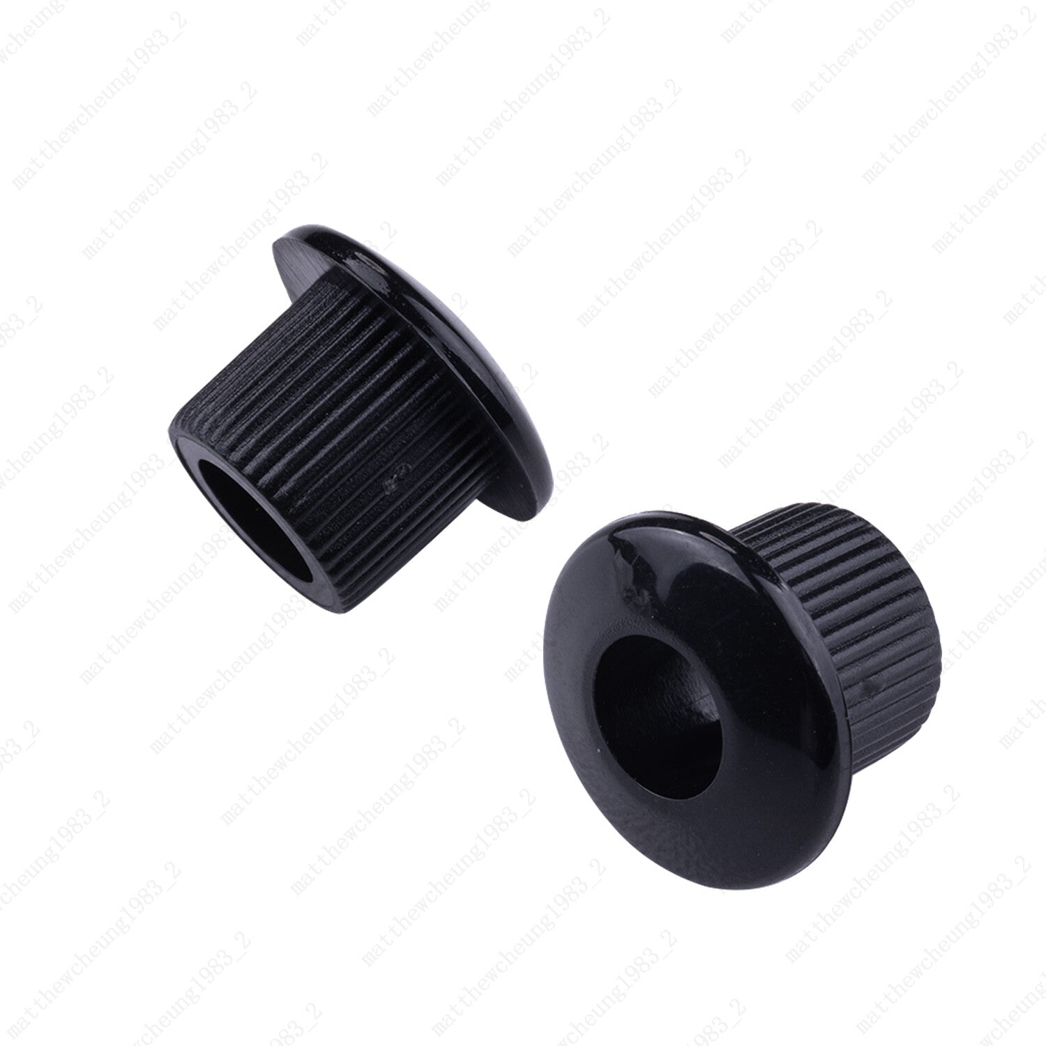 6Pcs Plastic Vintage/Modern 6mm to 10mm Guitar Tuner Conversion Bushings