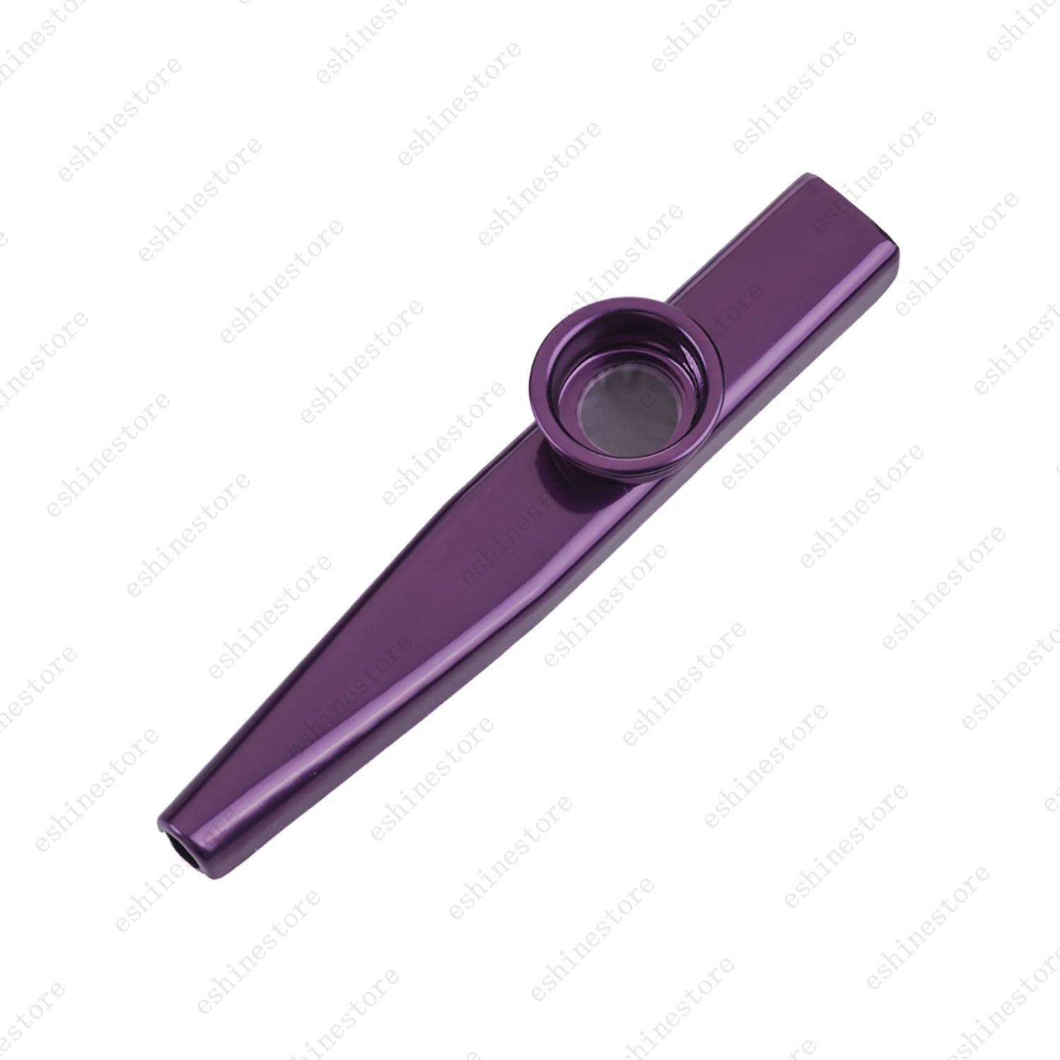 1pcs Aluminum Metal Kazoo Portable Wind Mouth Musical Instrument 7 Color Options