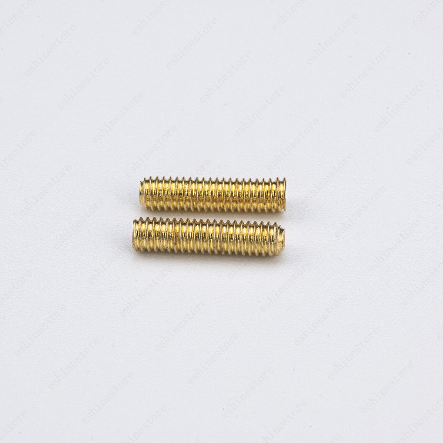 12x Guitar Bridge Saddle Height Adjustment Screws M2.5x10 thread For Strat Tele