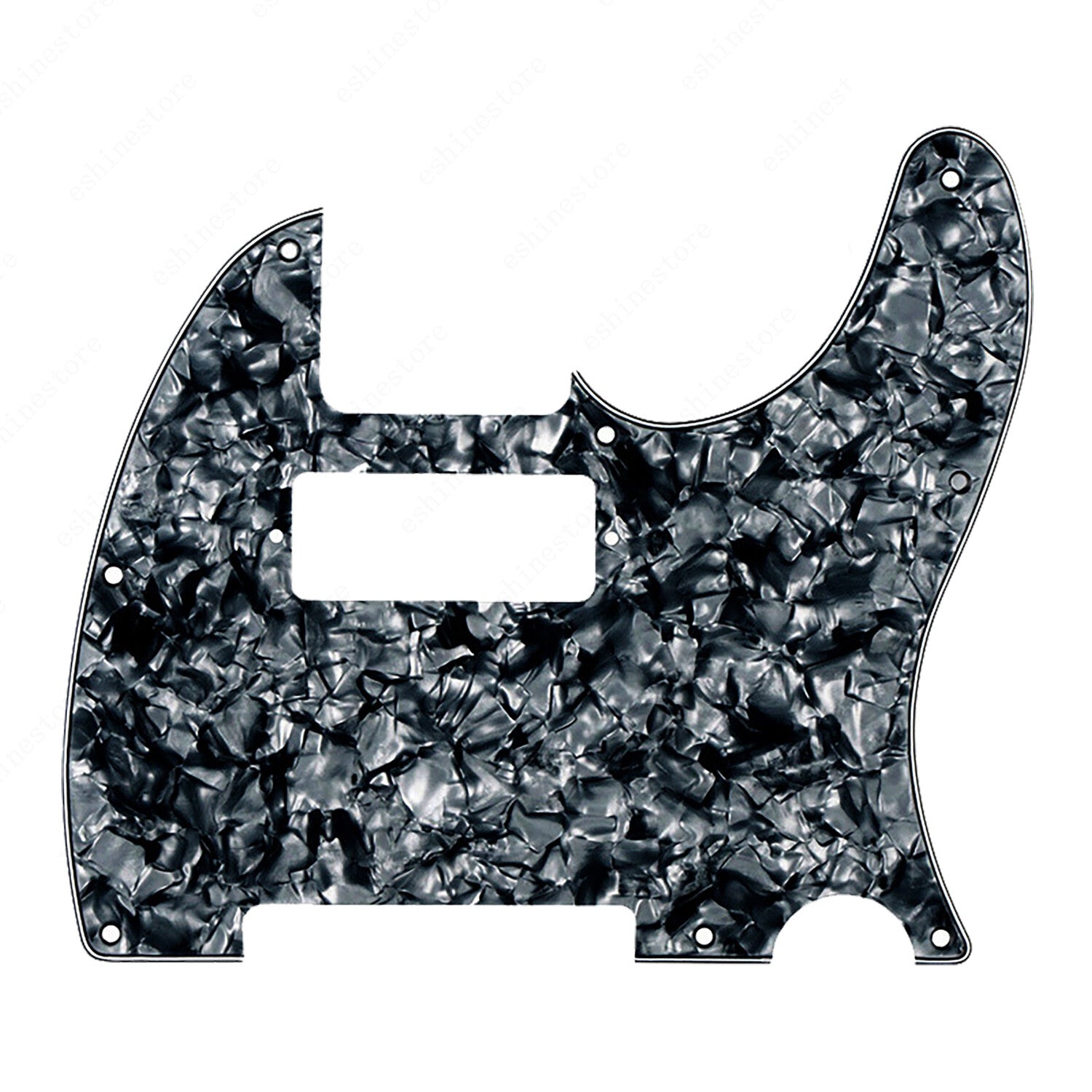 8 Hole Mini Humbucker Style Guitar Pickguard Scratch Plate For Fender Telecaster