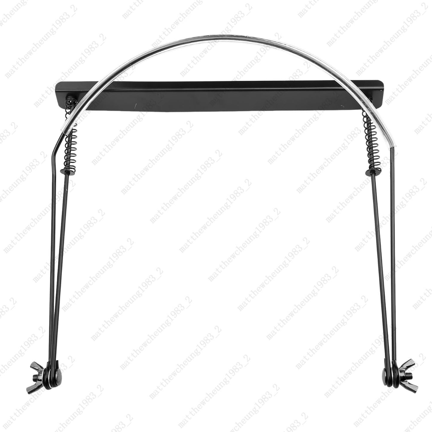 Professional 24 Holes Metal Harmonica Neck Stand Adjustable Harmonica Holder
