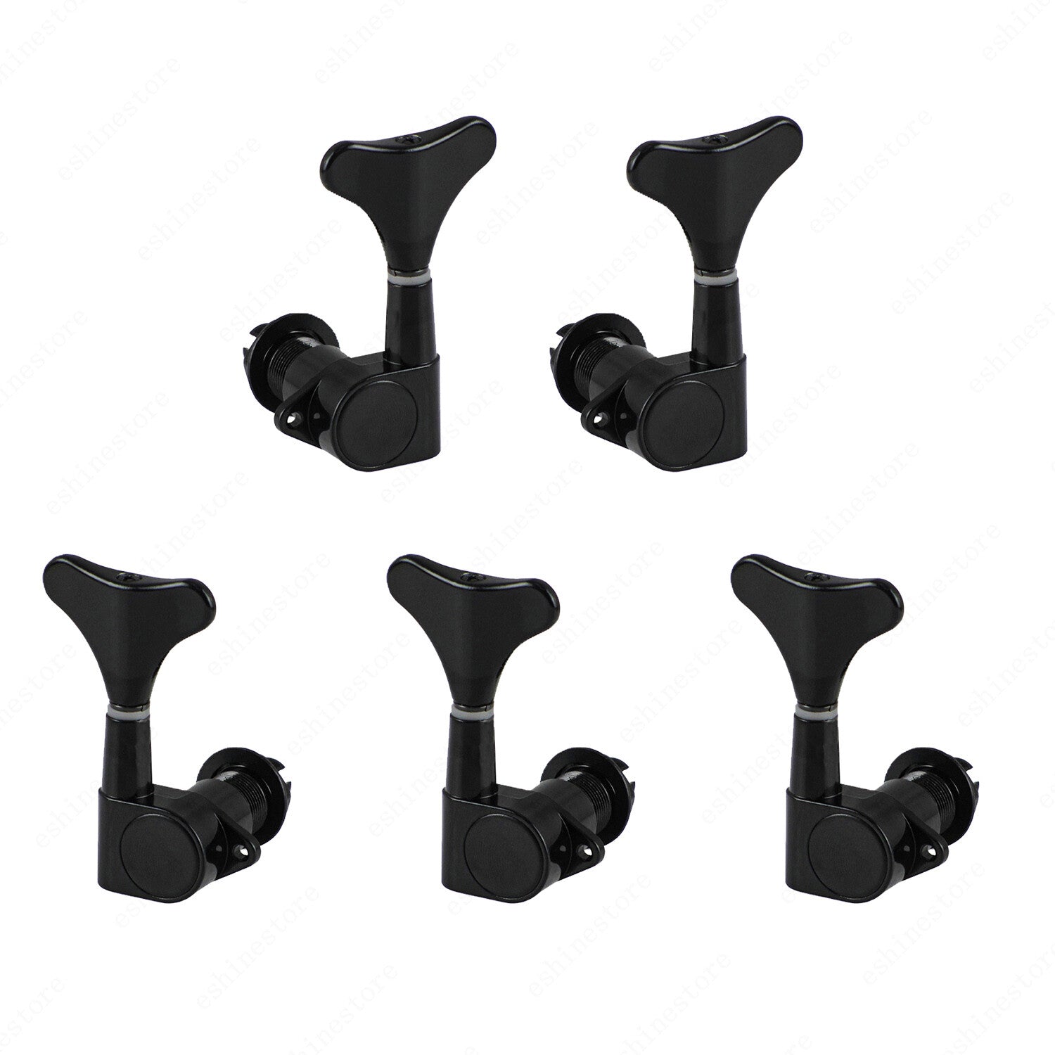 1/4/5 String Bass Guitar Machine Heads Sealed Tuners Tuning Keys Pegs 2 Colors