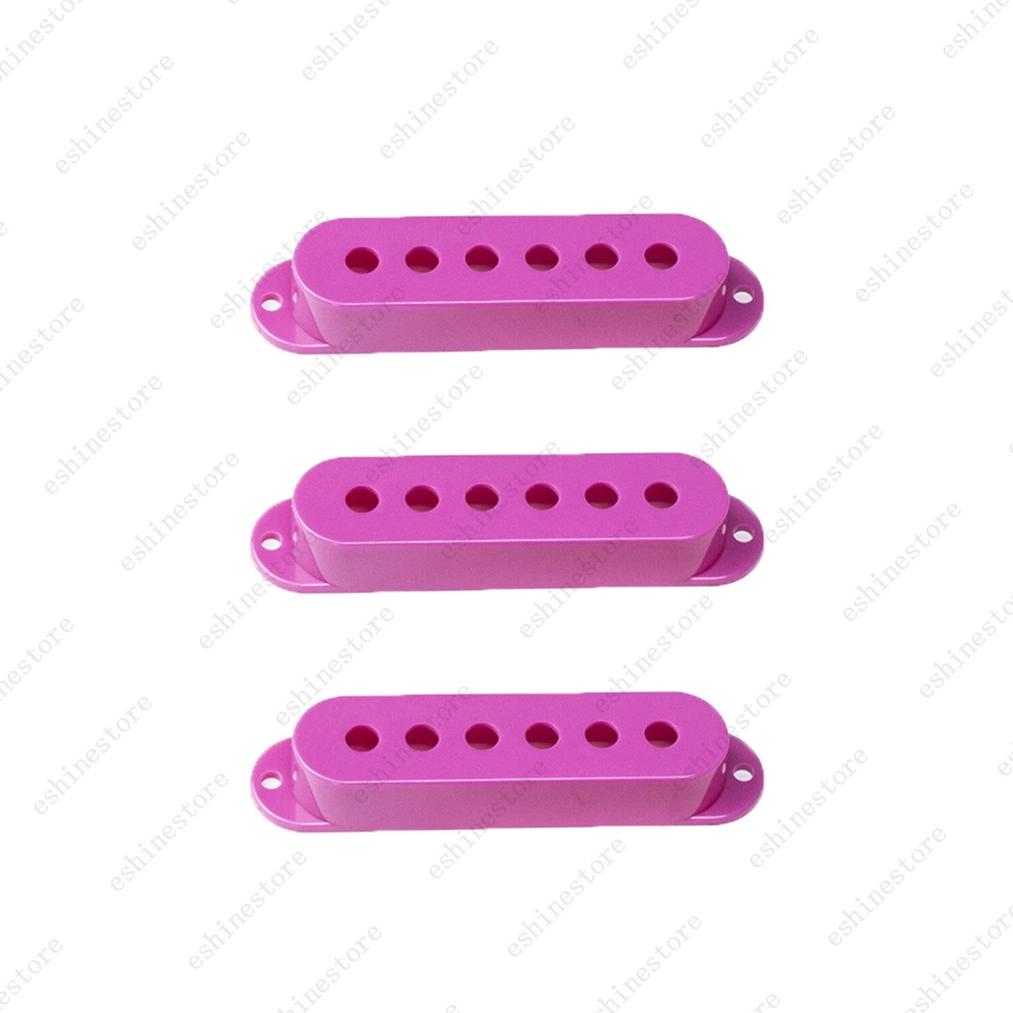 1/2/3Pcs Plastic SSS Single Coil Pickup Covers For Fender SQ Strat multiColors