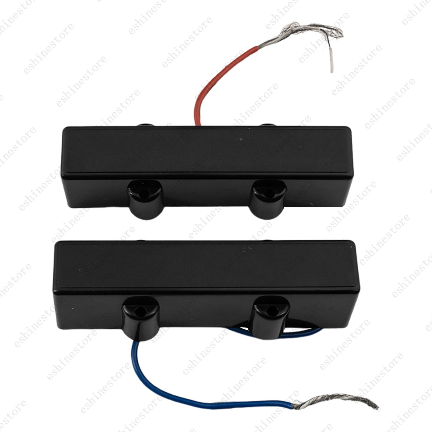 2 pcs Sealed 4-String 93mm Elecrtic Bass Bridge Pickup for Jazz Bass J-Bass
