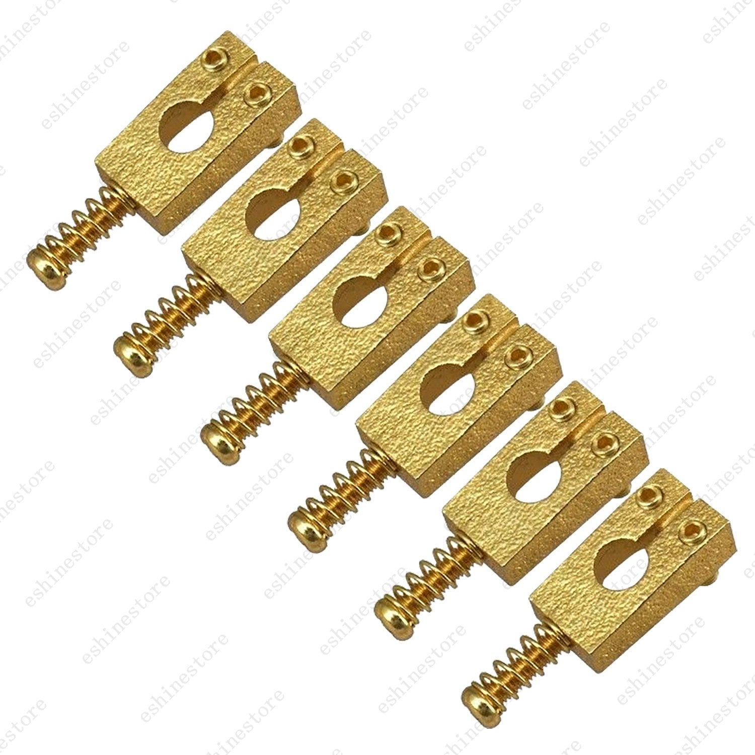 10.5mm Brass Tremolo Bridge Saddles Replacement for PRS SE S2 CE Style Guitar