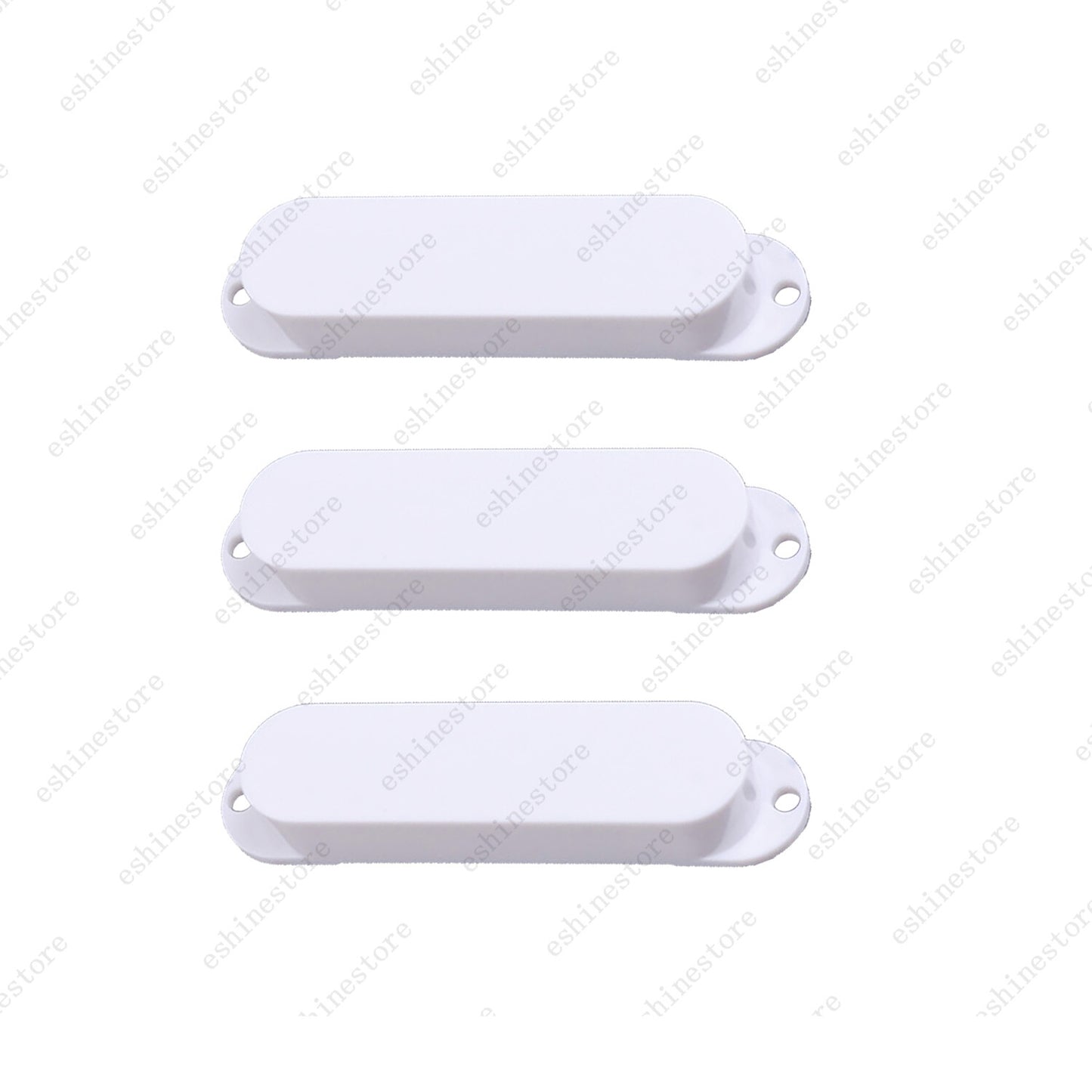 1/2/3Pcs Plastic Sealed Single Coil Pickup Cover For ST Guitar No Holes 12Color