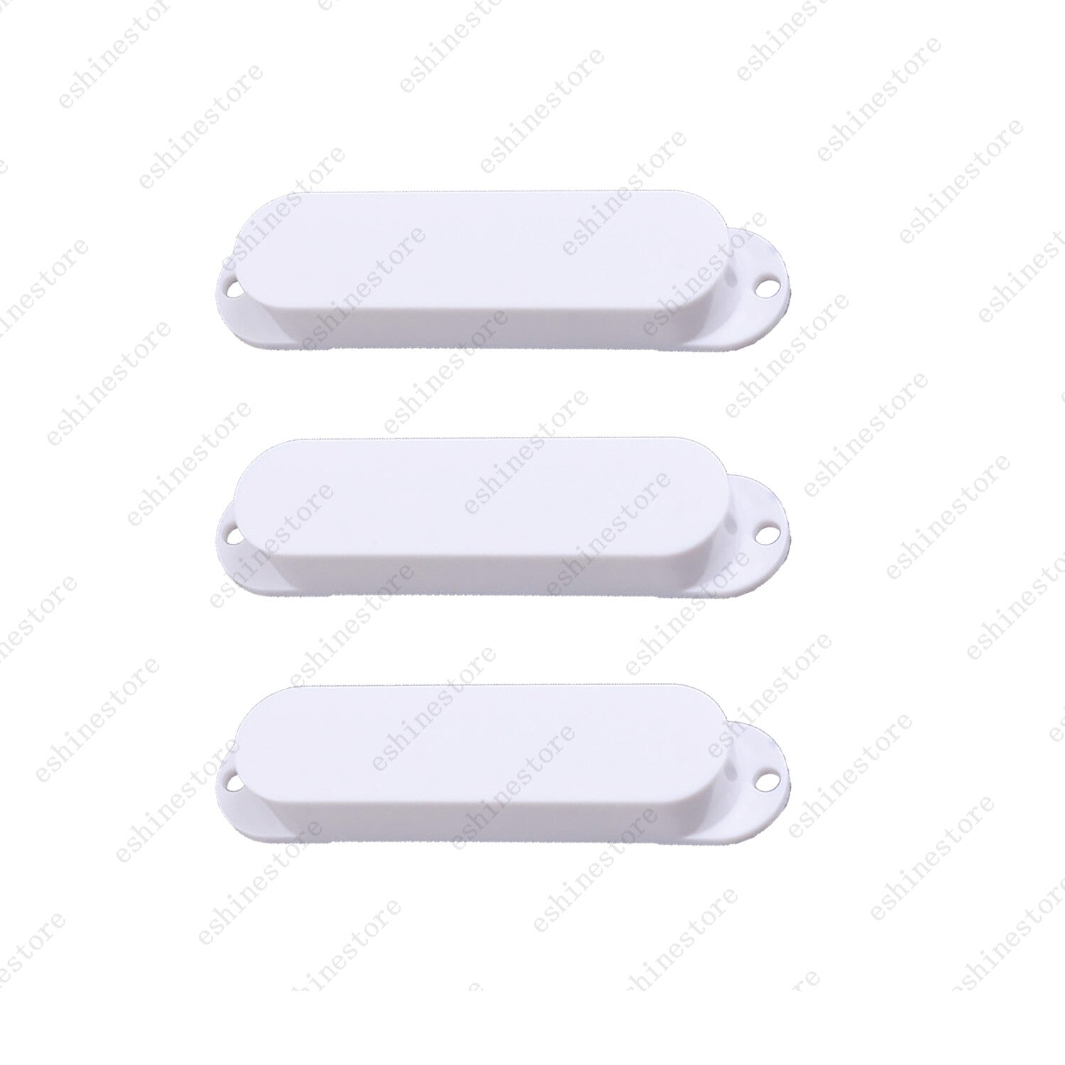 1/2/3Pcs Plastic Sealed Single Coil Pickup Cover For ST Guitar No Holes 12Color