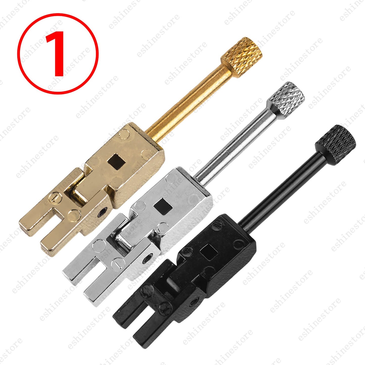 Electric Guitar Double Locking Tremolo Bridge Saddles w/ Clamp Screw Replacement