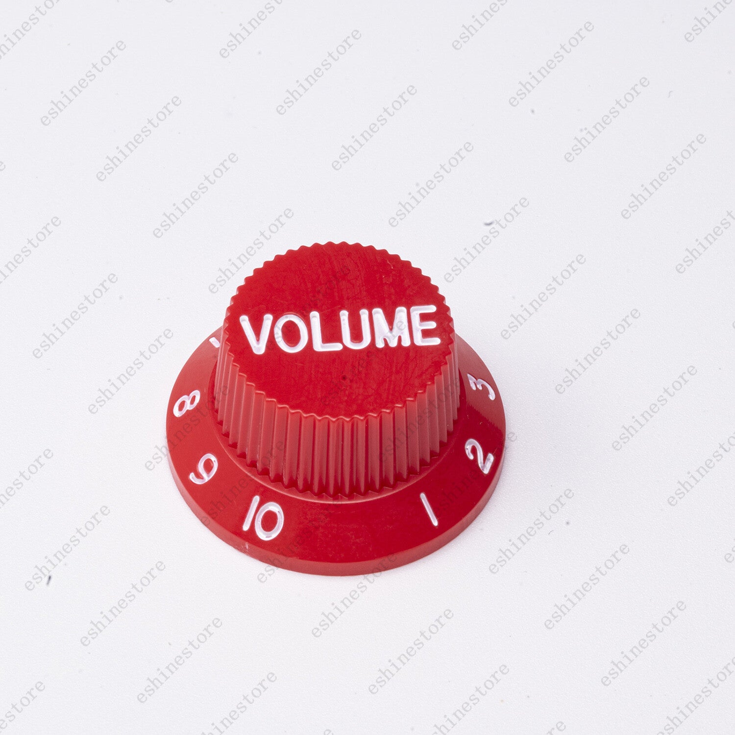 3x Red/ White Numbers Electirc Guitar Knobs Volume Tone Knob For Stratocaster