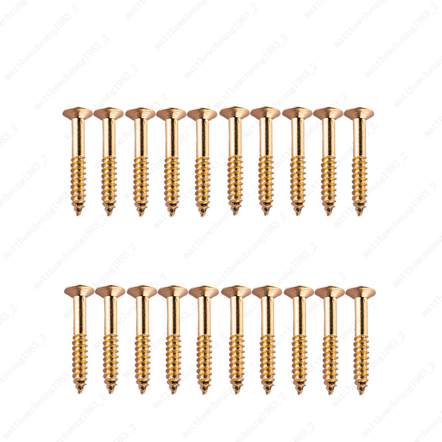 20x Humbucker Pickup Ring Frame Mounting Screws 2.5*18mm For LP SG 3 Colors