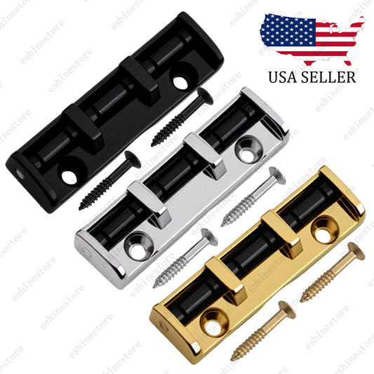 6 String 43mm Steel Roller Nut For Strat ST Tele TL Electric Guitar 3 Colors