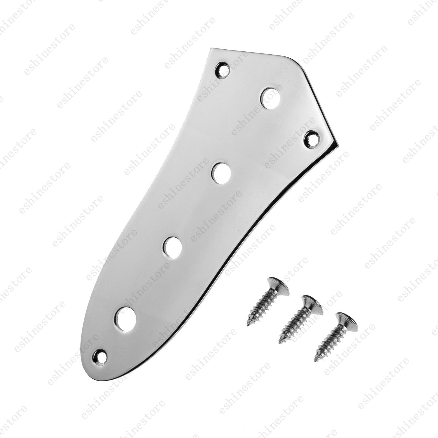 4 Holes Control Plate Switch Plate Pot Wiring Cover For Fender Jazz Bass Guitar