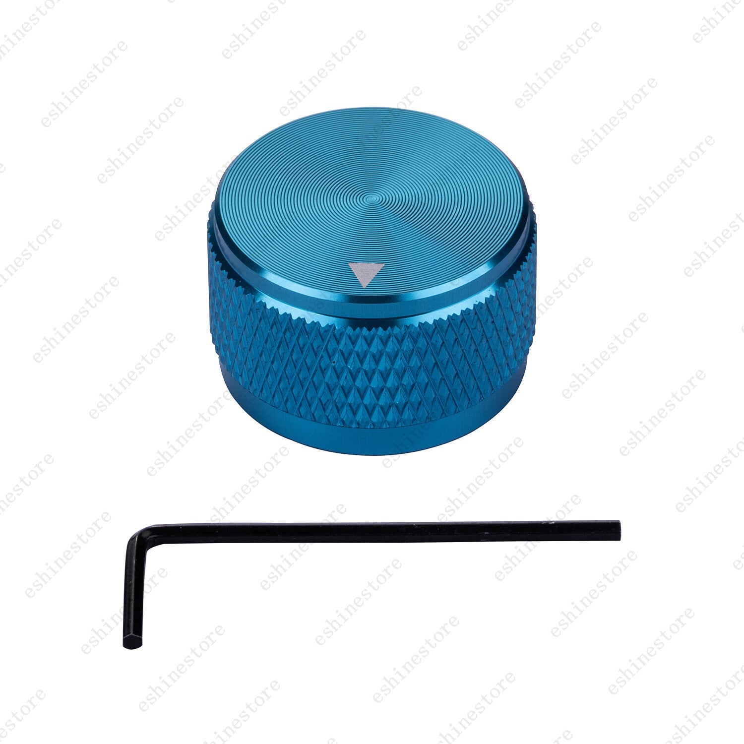 Guitar Aluminum Alloy Electronic Control Pot Knob Fit 18 24 Spline / Soild Shaft