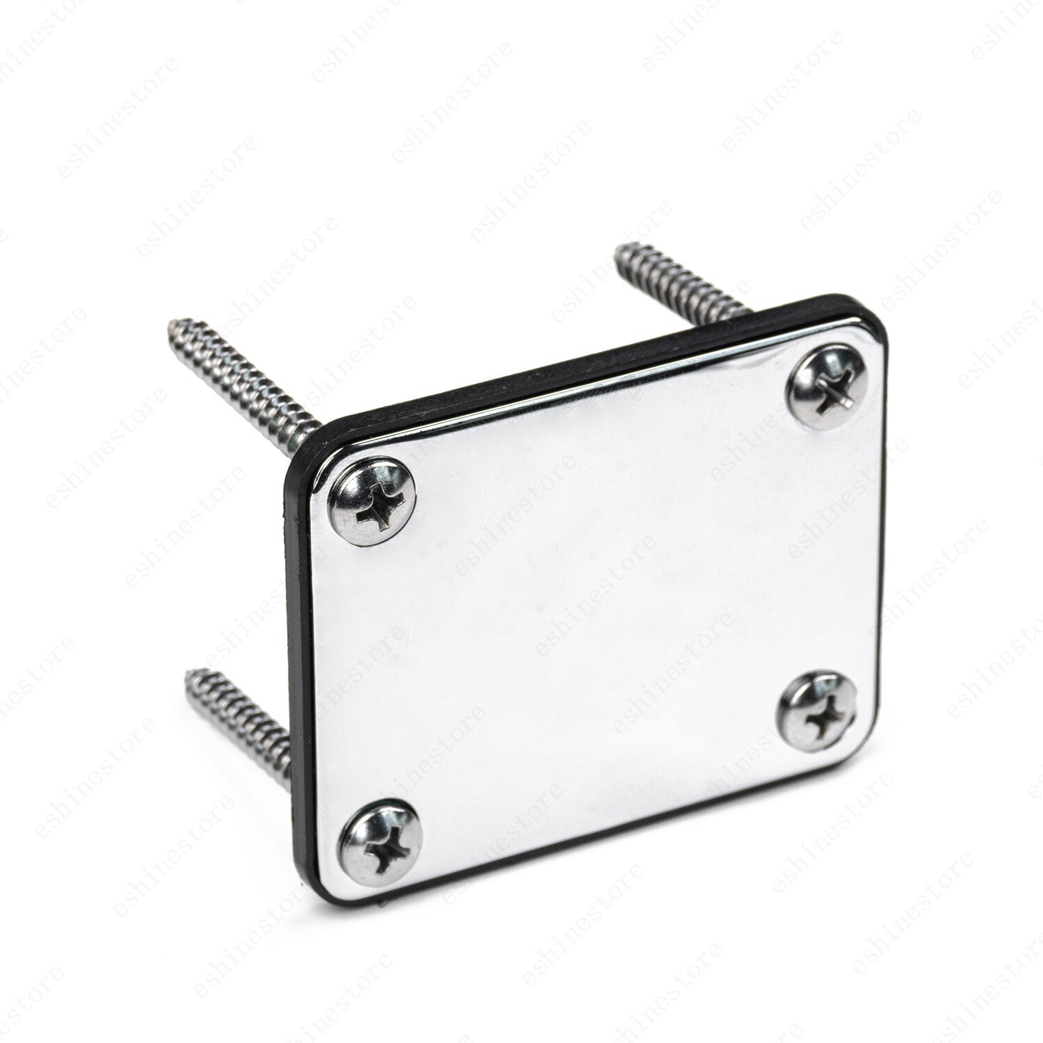 Set of 1 Electric Guitar Neck Plate With Screws For Strat Tele Mulit Color