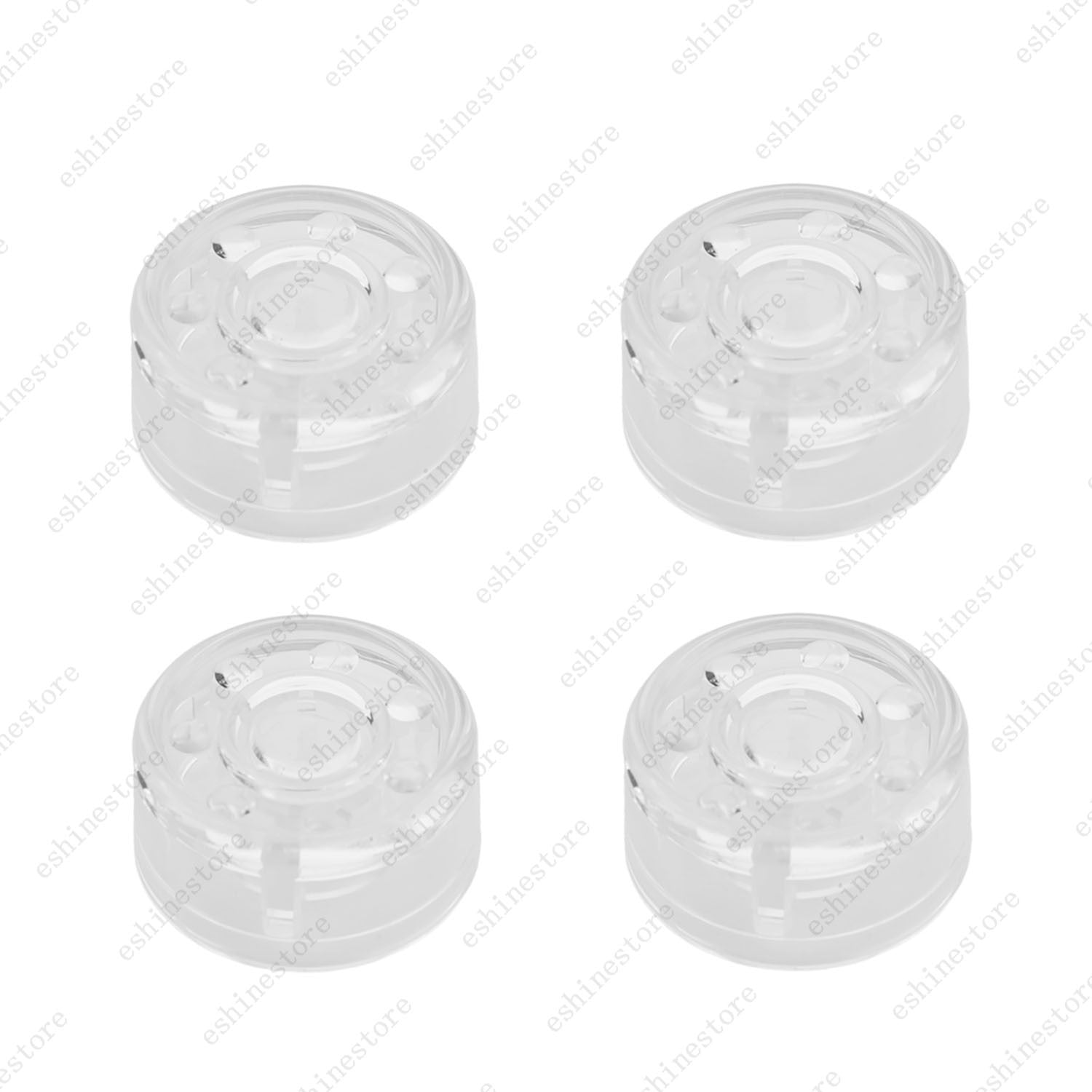 1/2/4pcs Guitar Effect Pedal Footswitch Toppers Foot Nail Cap Protection 6Colors