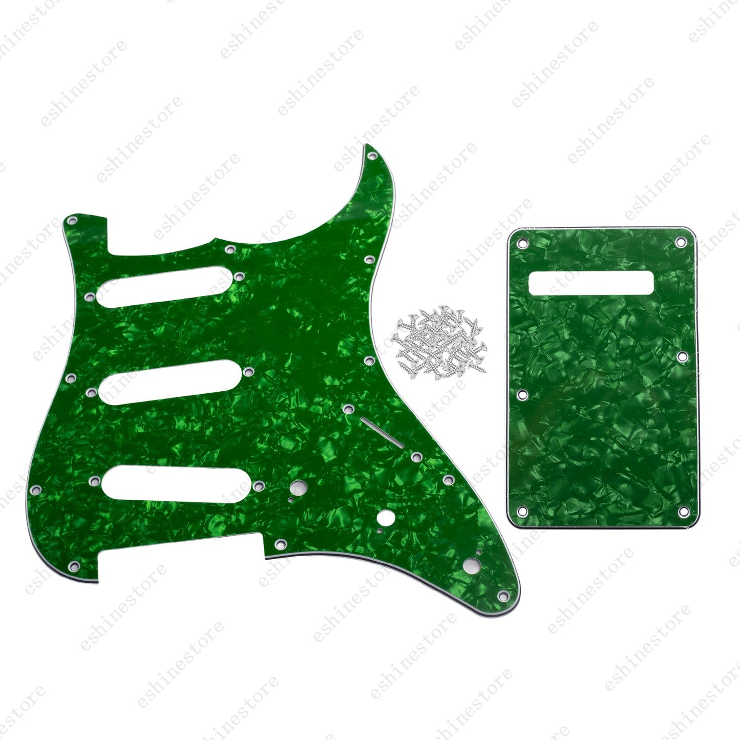 Guitar SSS 3Ply Pickguard&Back Plate for USA MIM Standard Fender ST Multicolors