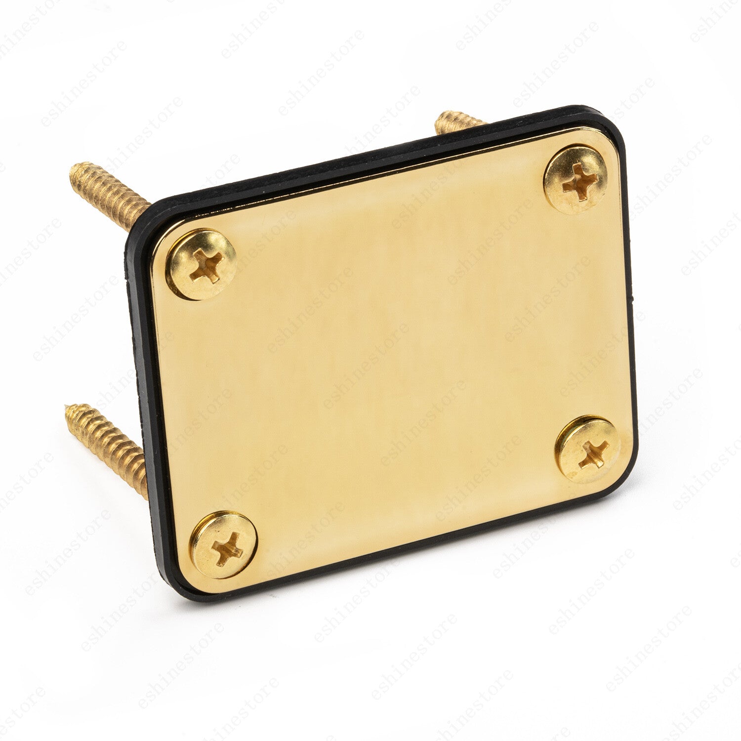 Set of 1 Electric Guitar Neck Plate With Screws For Strat Tele Mulit Color