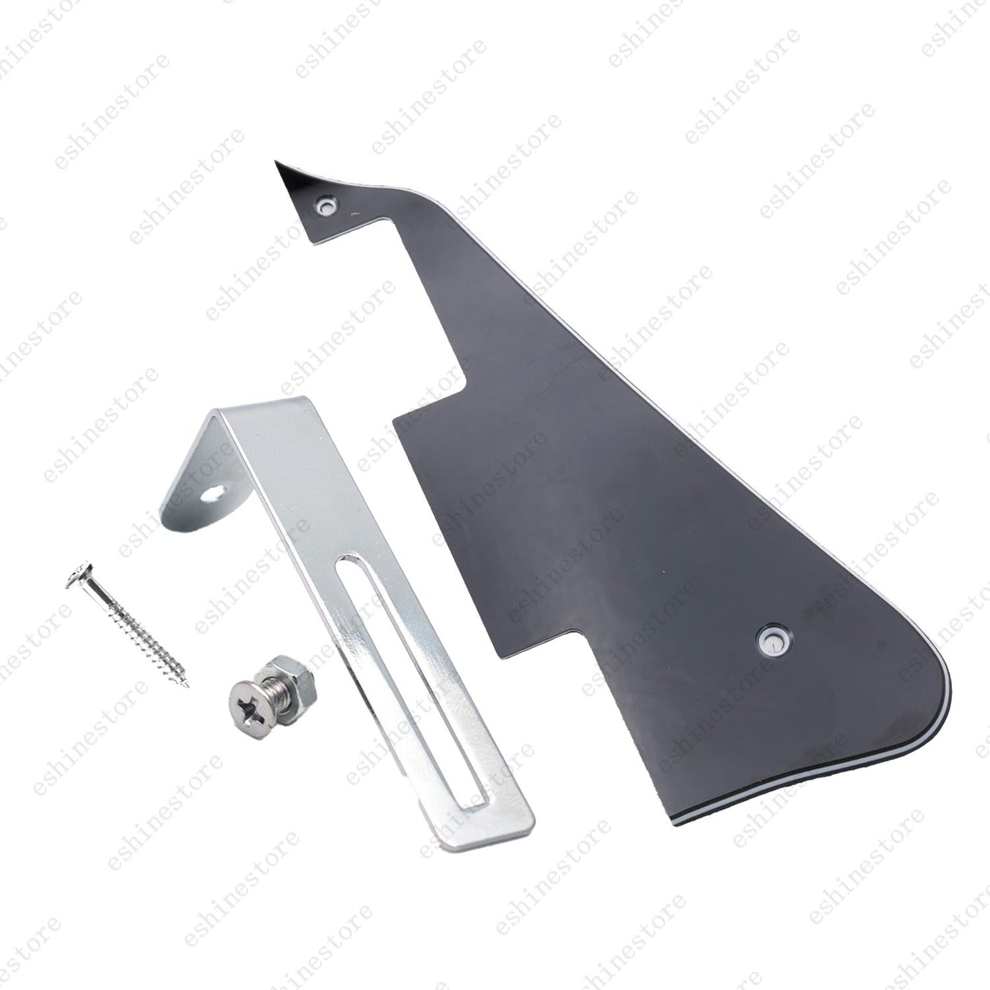 Multicolor Guitar Pickguard with Chrome Bracket Mounting Screws Set For Les Paul