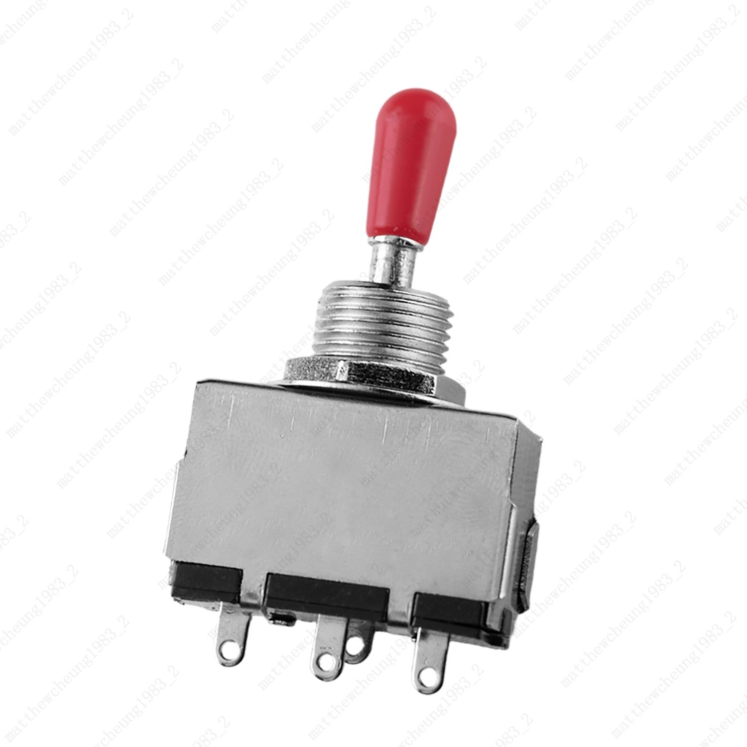 3-Position Metal Enclosed Pickup Selector Switch with Plastic Tip for EPI SG LP