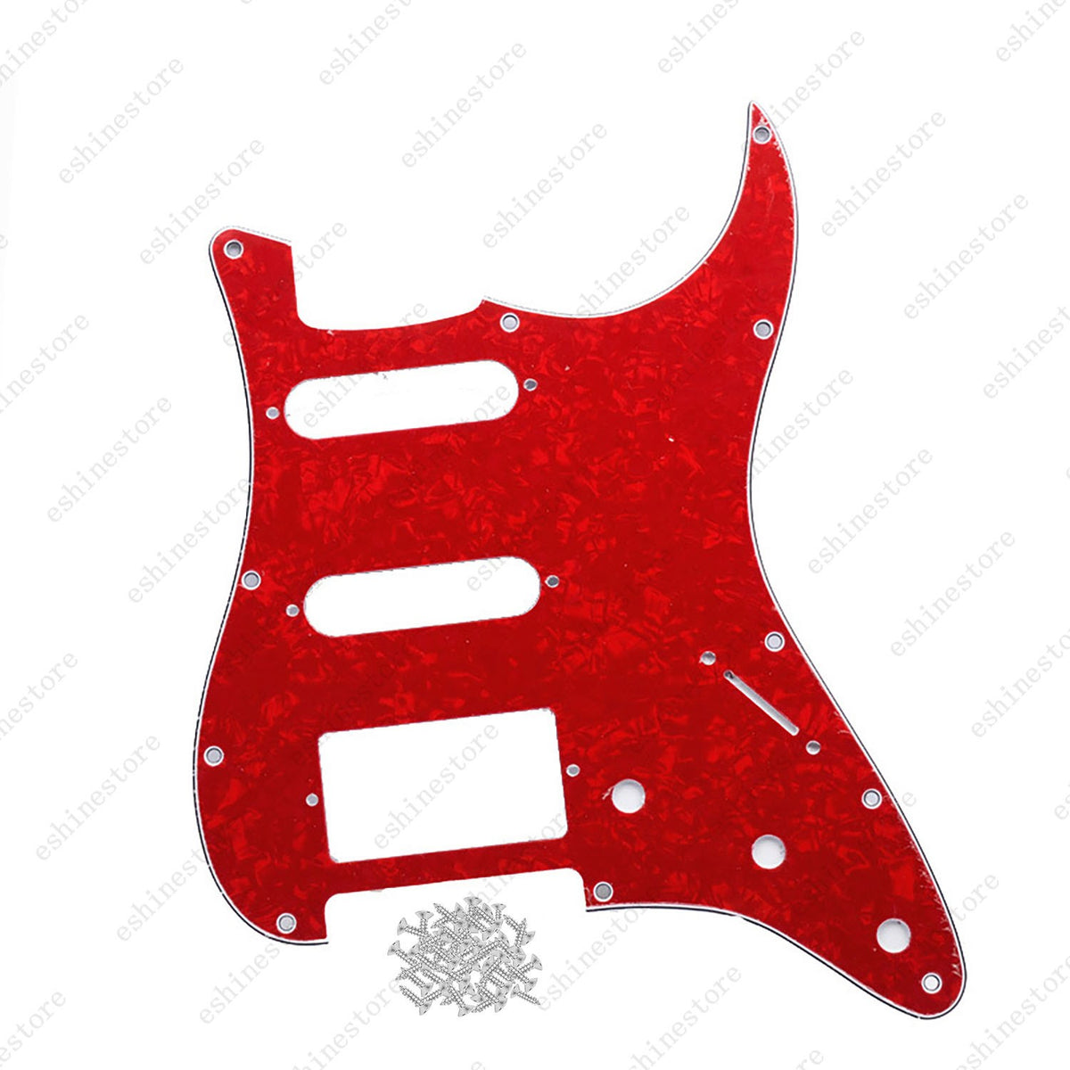 11 Holes SSH Strat Style Pickguard For Stratocaster Various Colors US Ship