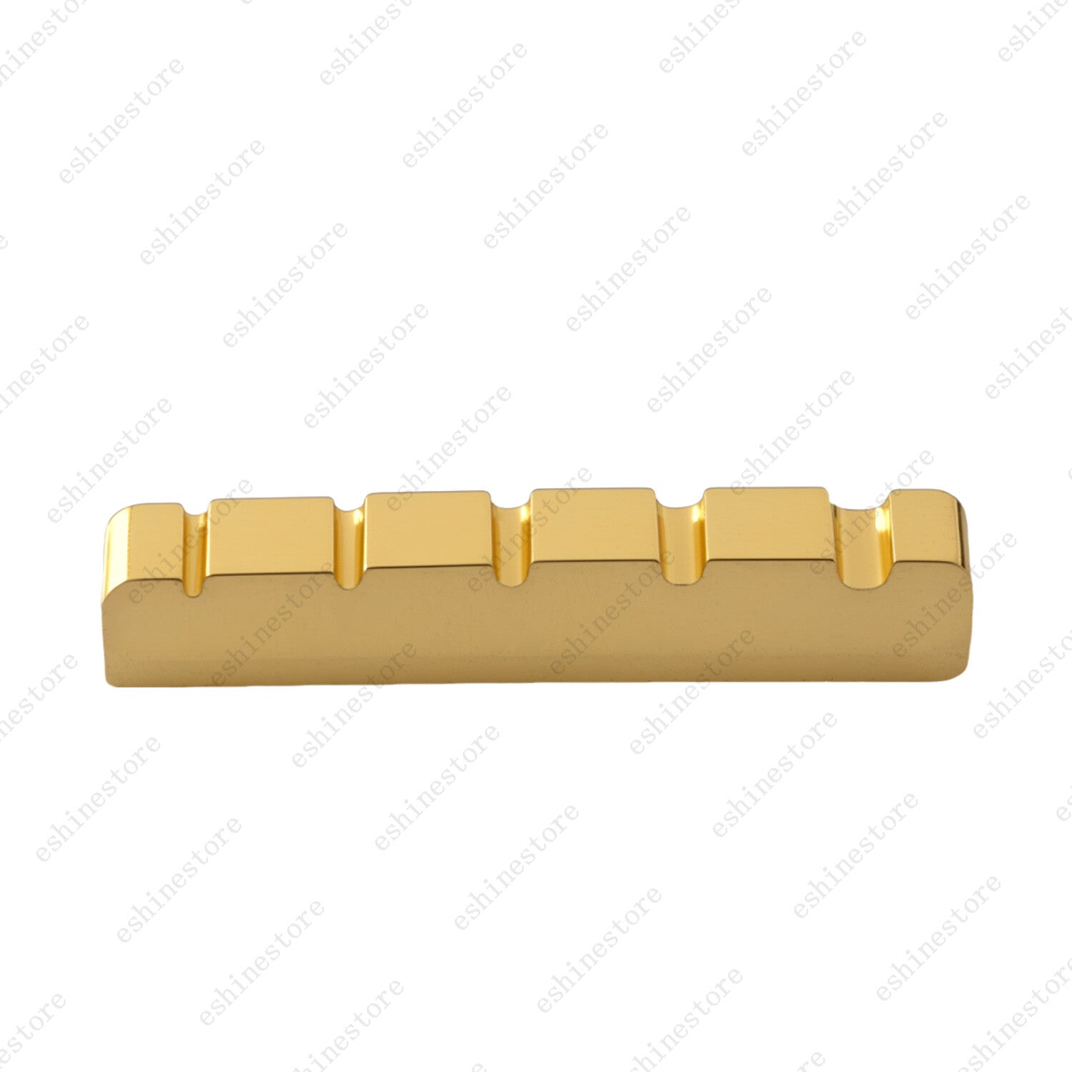 1PC 5 String 45x6x8.8MM Pre-Slotted Brass Nut For Electric Bass Guitar
