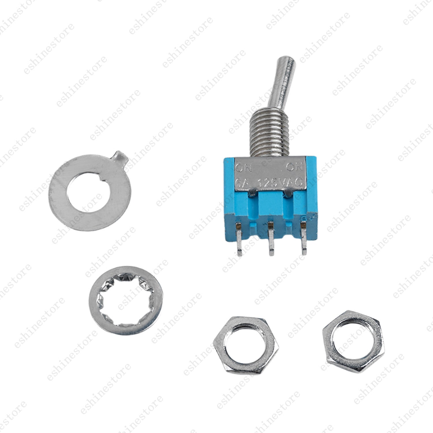 1/3/5x SPDT Guitar Mini Toggle Switch 2-Position ON/ON 3 PIN Car/Boat Switches