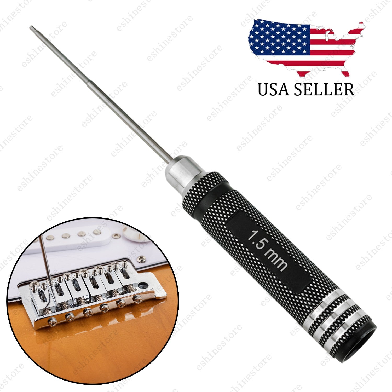 M1.5 Stainless Steel Saddle Height Adjustment Hex Allen Wrench For Fender Squire