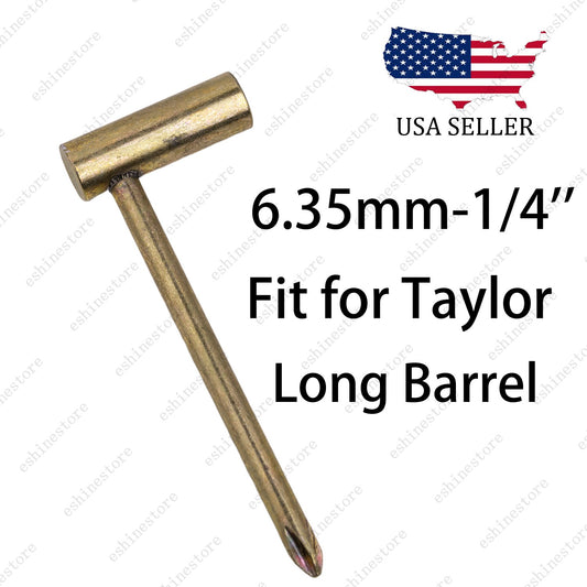 1 x 6.35mm 1/4'' Guitar Long Truss Rod Adjustment Hex Wrench for Taylor Guitar