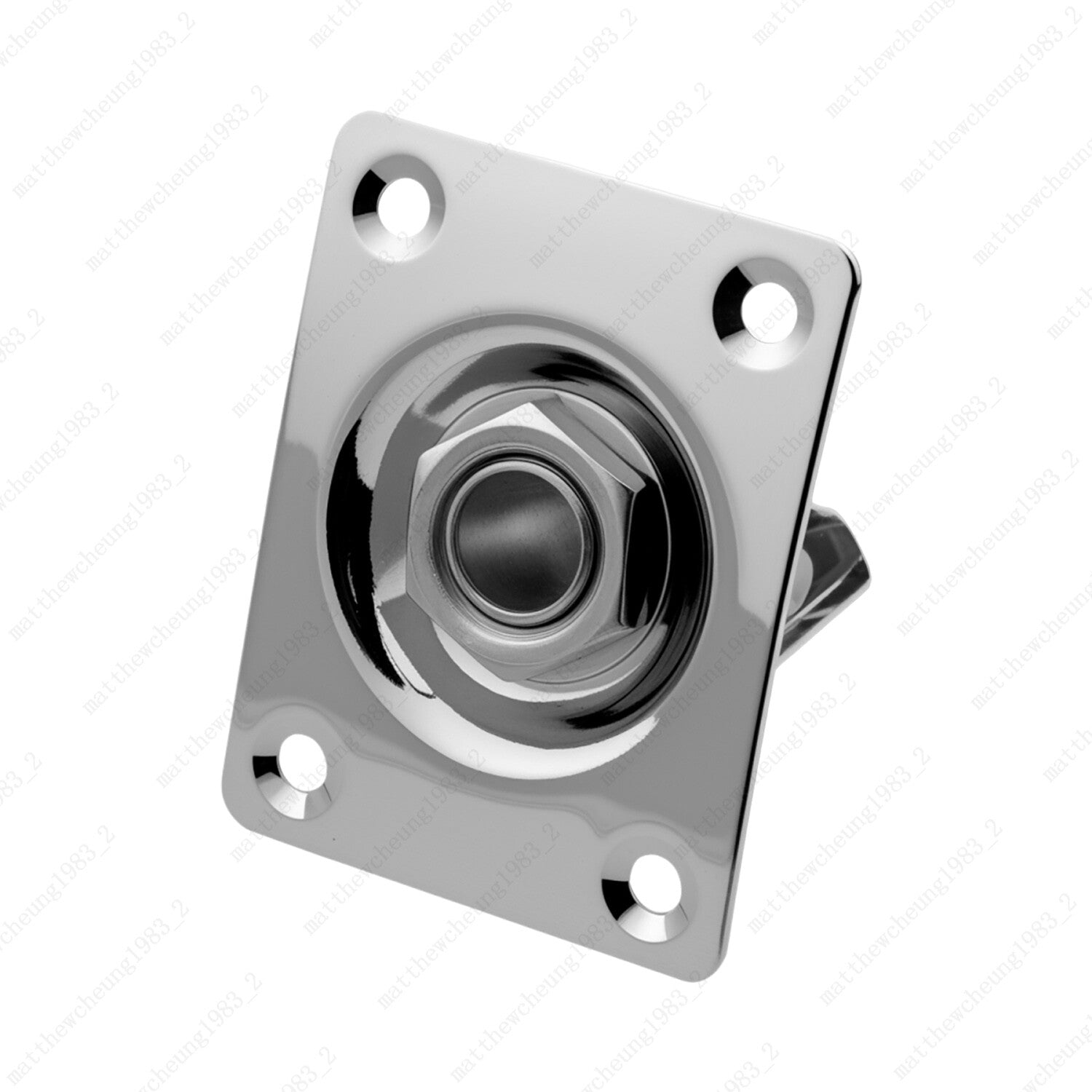 Electric Guitar Output Jack Plate Square Rectangle Socket Screws For Tele LP