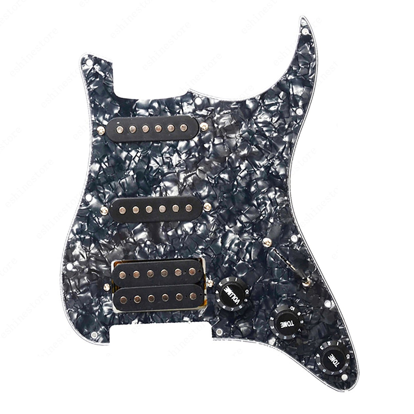 11 Hole SSH Strat Style Loaded Pickguard For Stratocaster Various Colors US SHIP