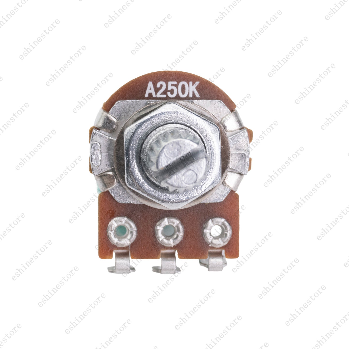 1x Guitar Mini Potentiometer Short 15mm A/B 250k 500k Volume Tone Taper Pot